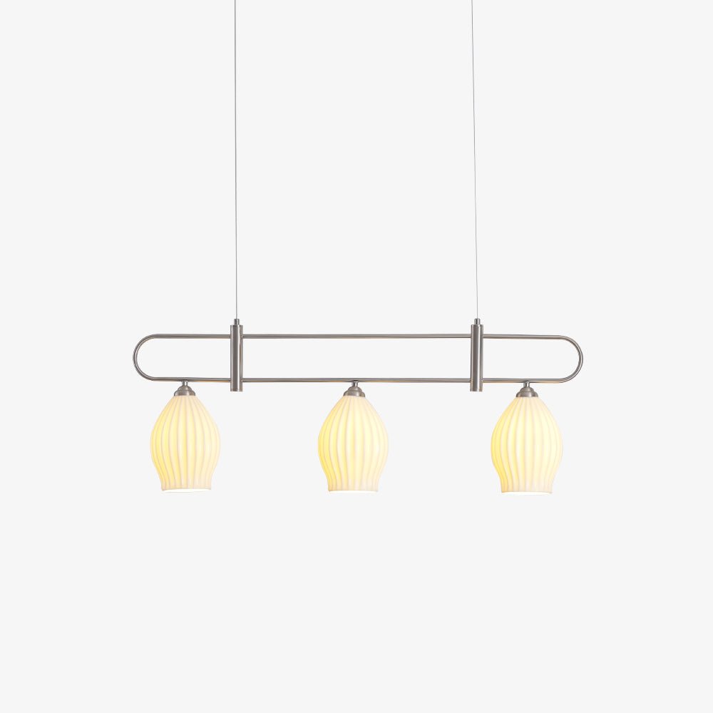 Arlirir Modern Minimalist Art Metal Ceramic Pendant Light - Blowlighting
