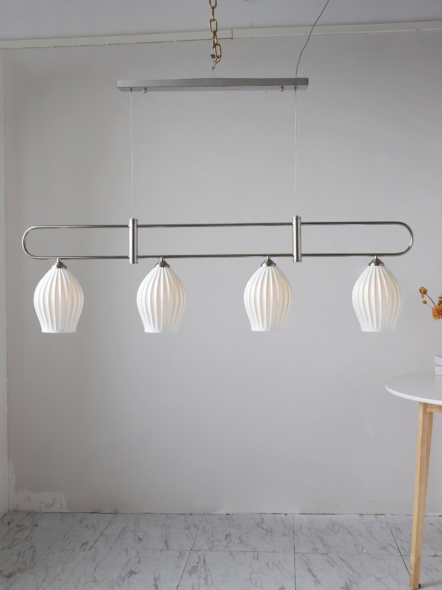 Arlirir Modern Minimalist Art Metal Ceramic Pendant Light - Blowlighting