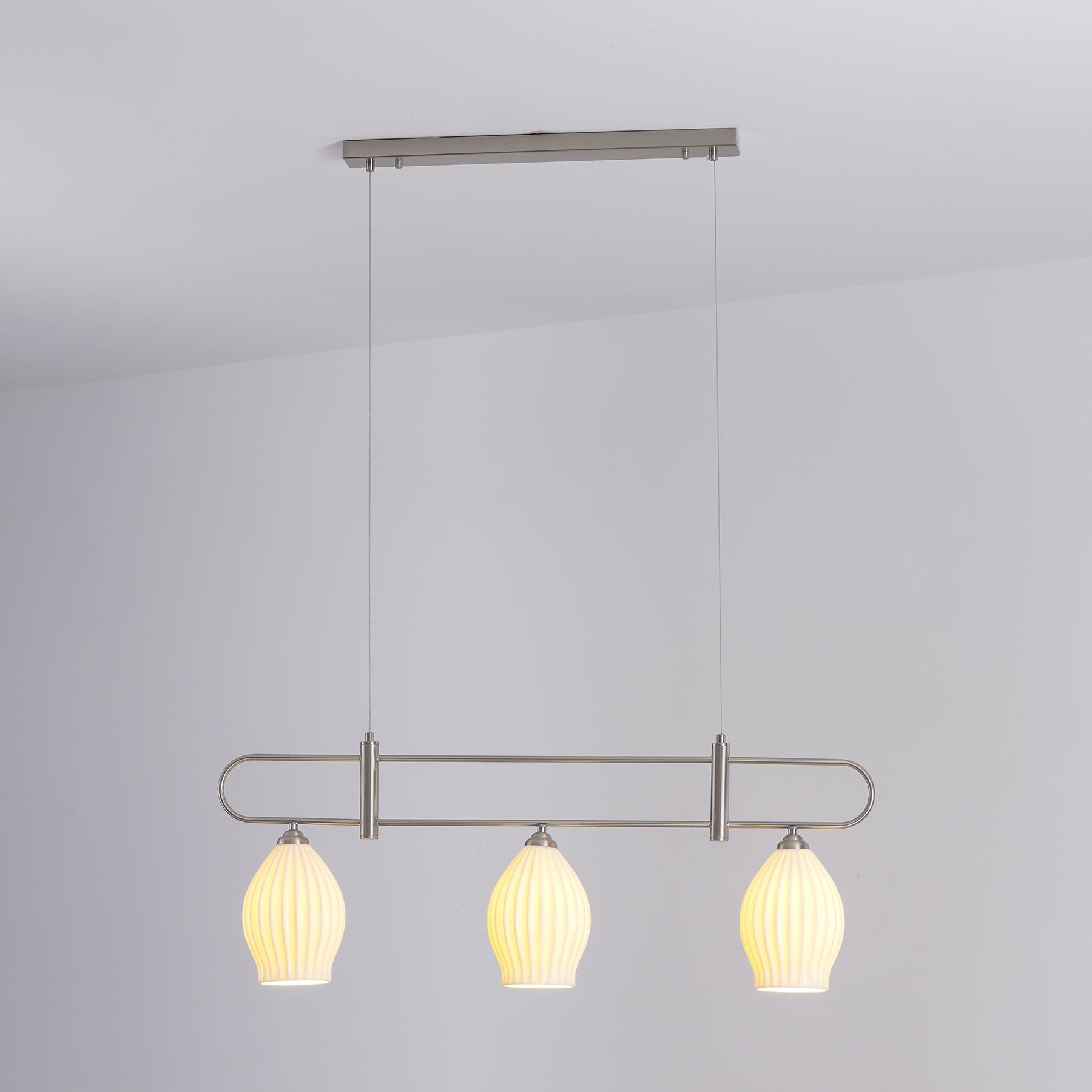 Arlirir Modern Minimalist Art Metal Ceramic Pendant Light - Blowlighting