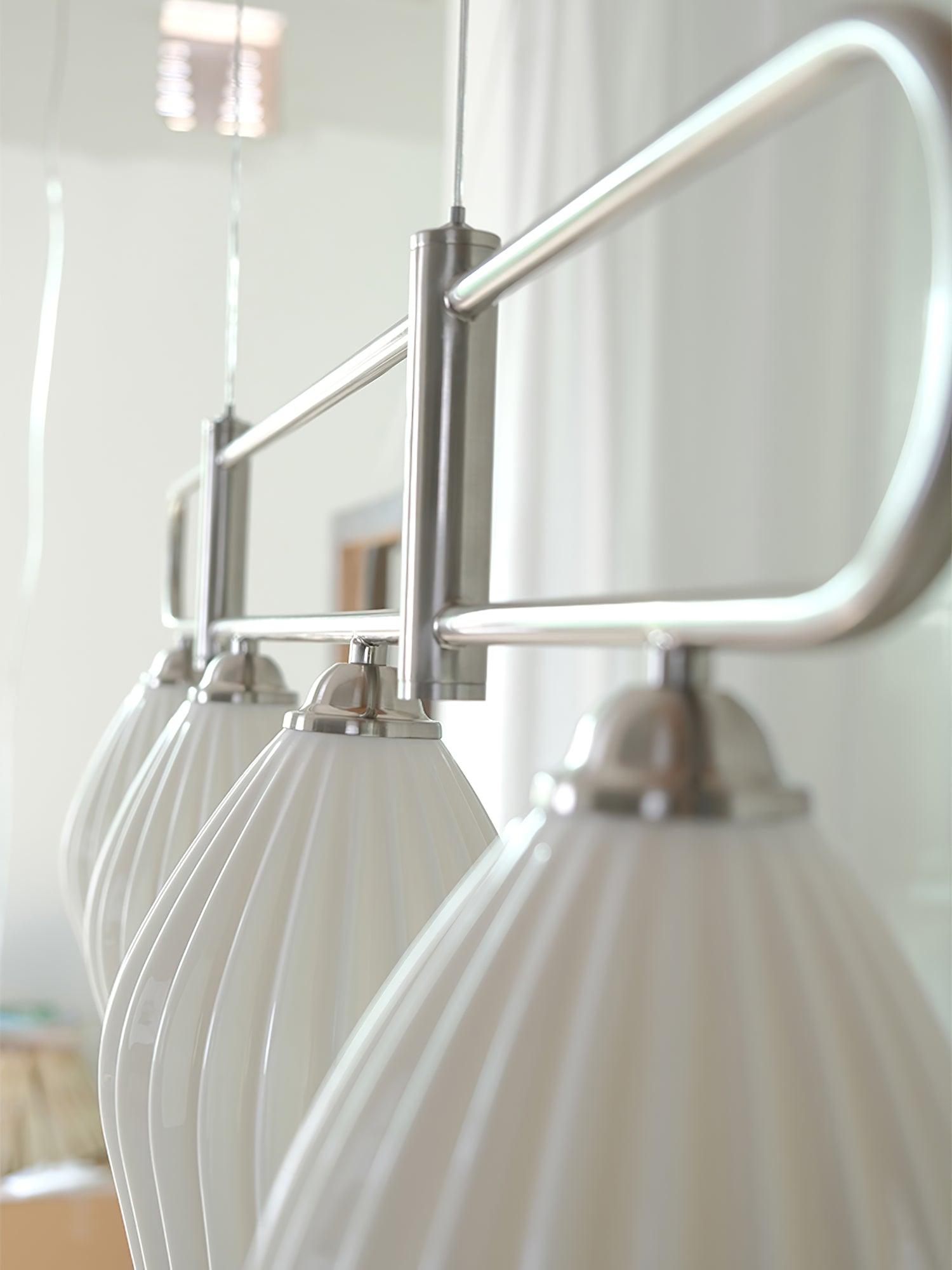 Arlirir Modern Minimalist Art Metal Ceramic Pendant Light - Blowlighting