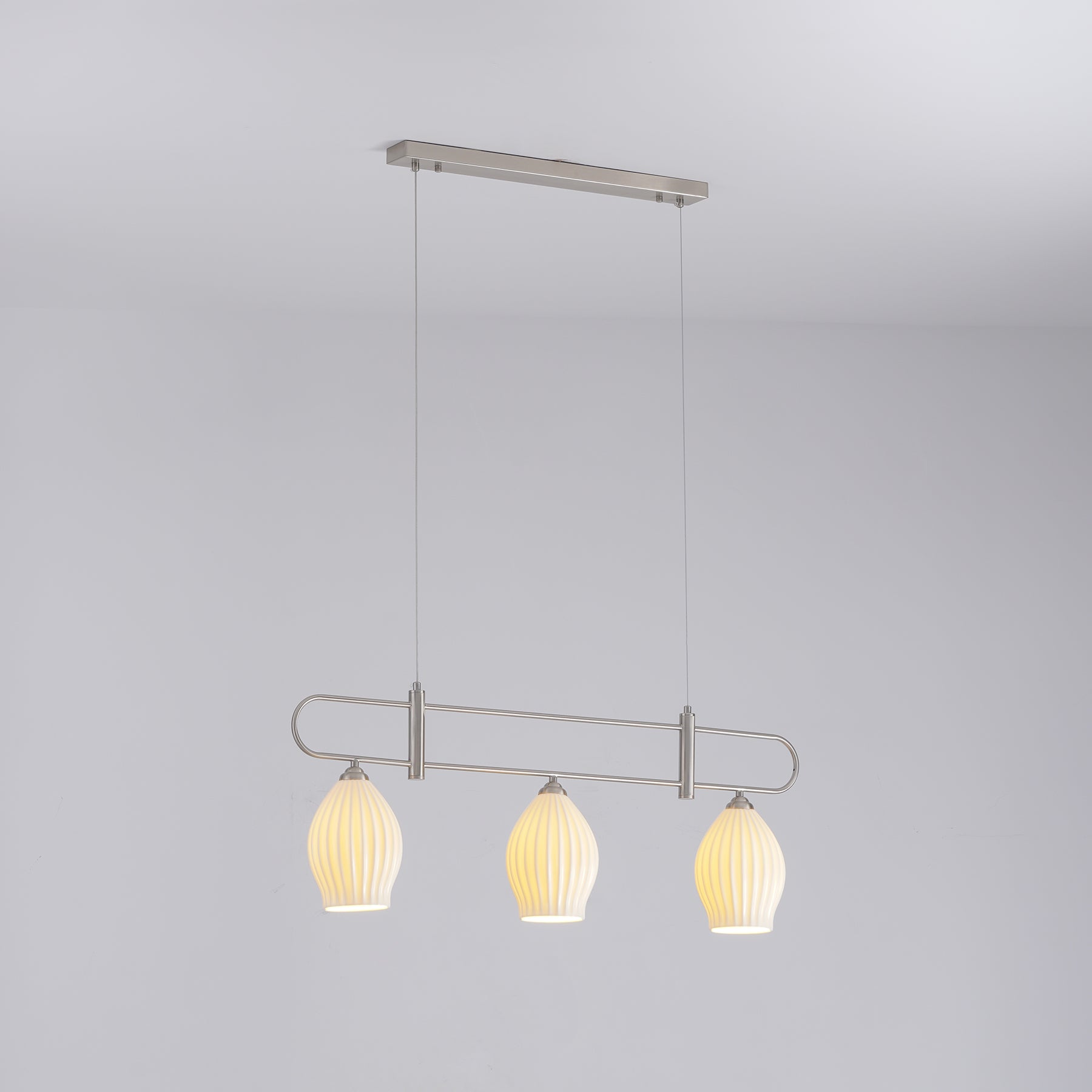 Arlirir Modern Minimalist Art Metal Ceramic Pendant Light - Blowlighting