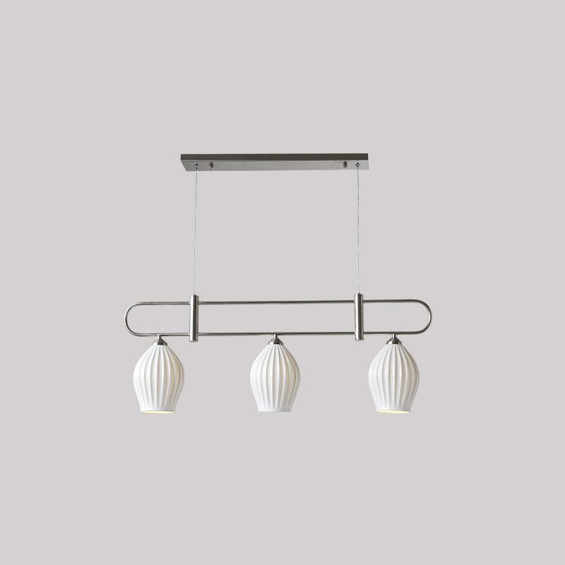 Arlirir Modern Minimalist Art Metal Ceramic Pendant Light - Blowlighting