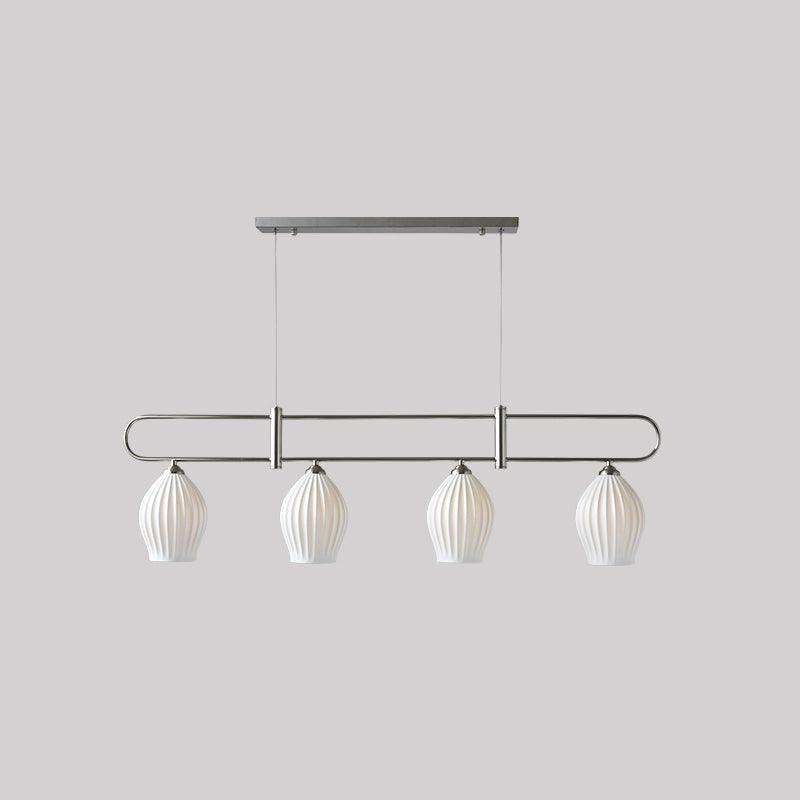 Arlirir Modern Minimalist Art Metal Ceramic Pendant Light - Blowlighting