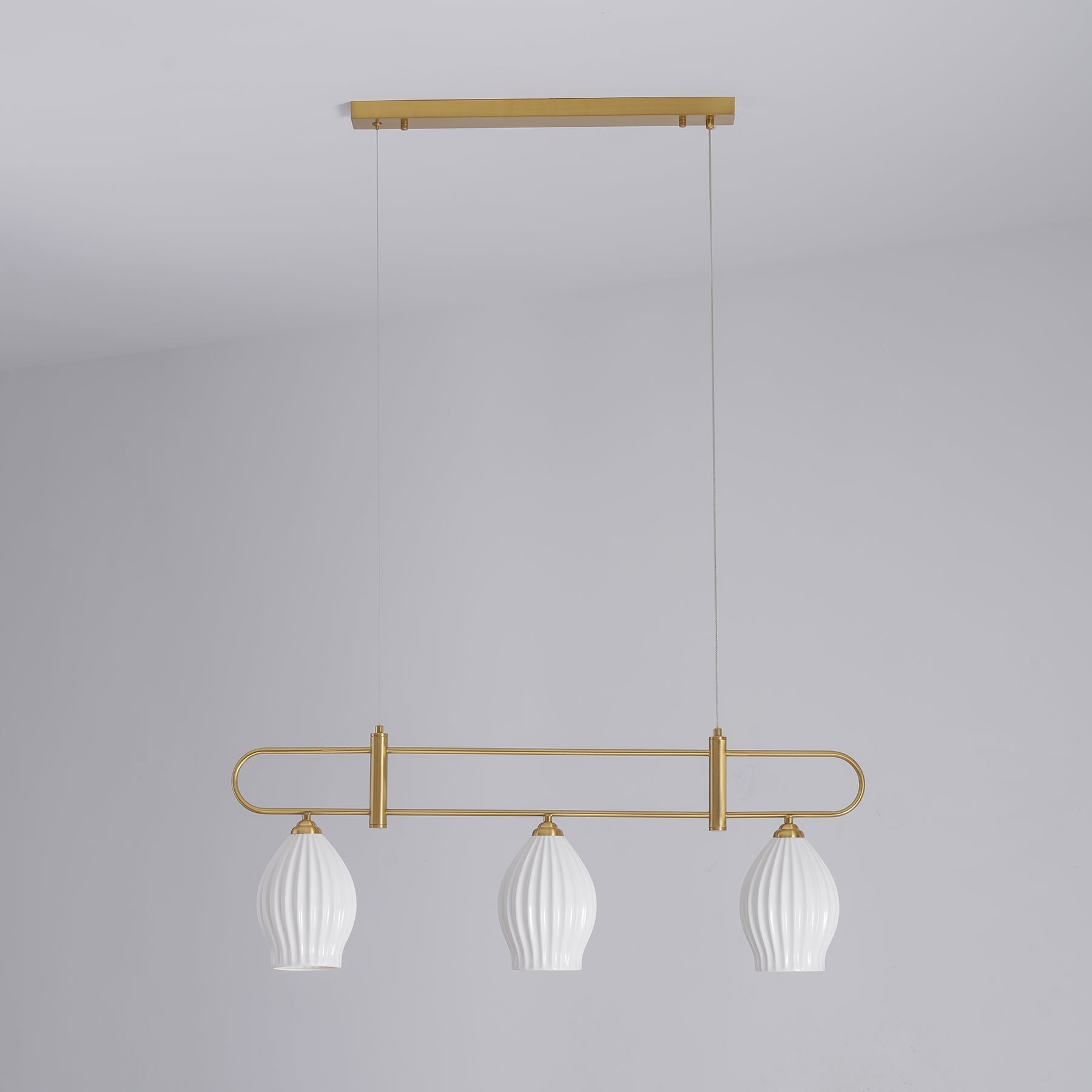 Arlirir Modern Minimalist Art Metal Ceramic Pendant Light - Blowlighting