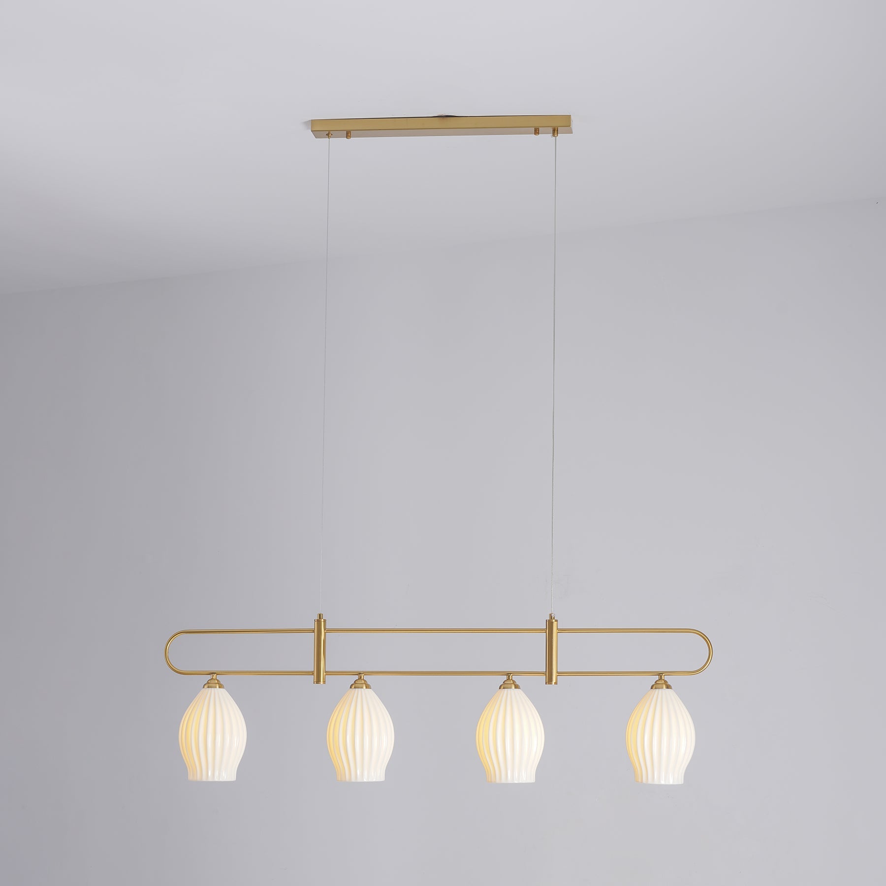 Arlirir Modern Minimalist Art Metal Ceramic Pendant Light - Blowlighting
