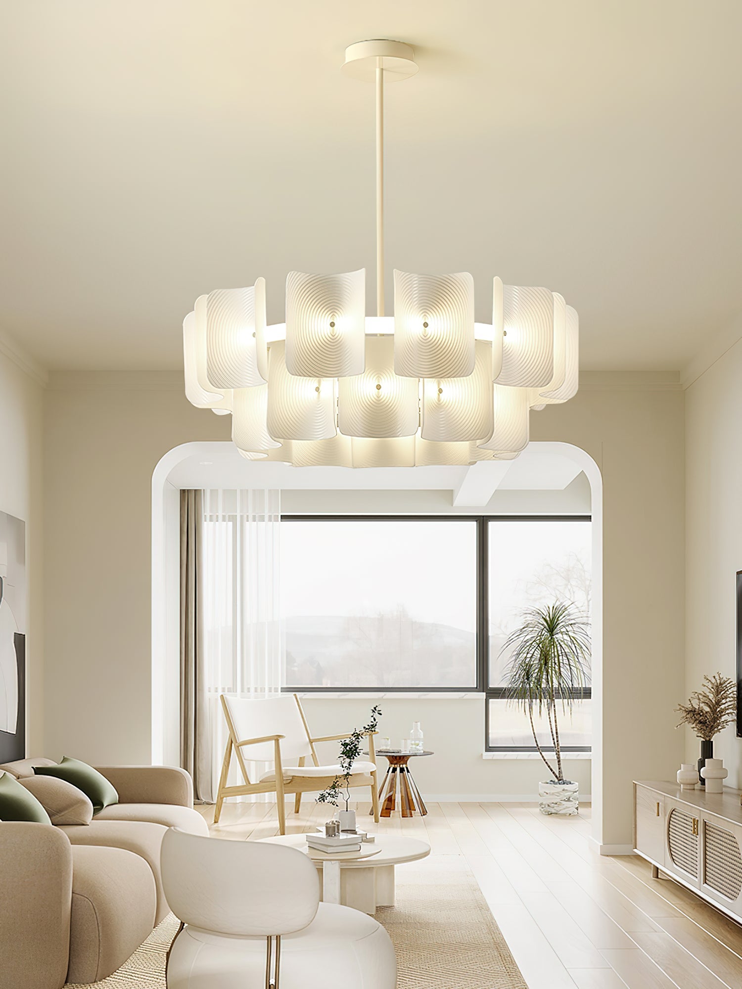 Aurora Chandelier Fingerprint LED - Blowlighting