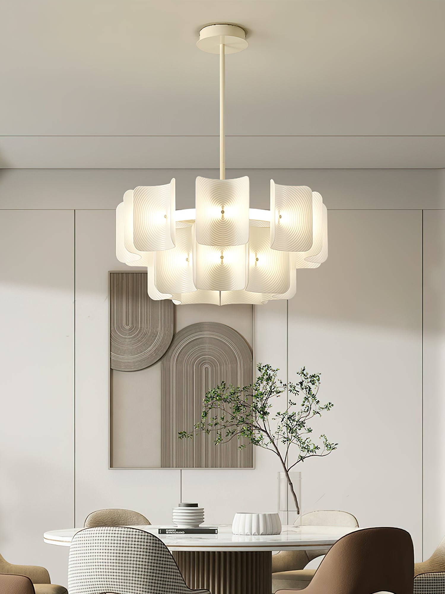 Aurora Chandelier Fingerprint LED - Blowlighting