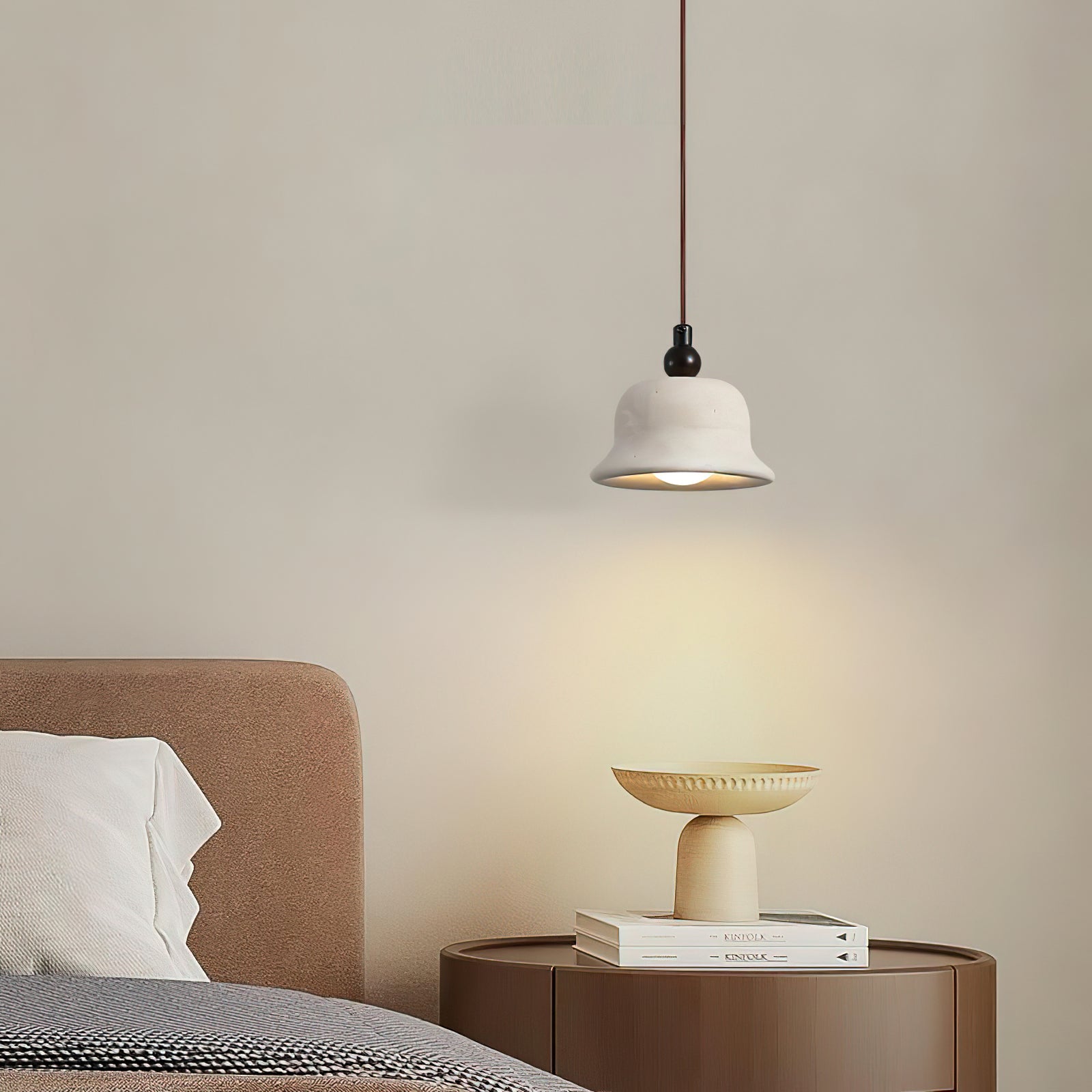 Fiorky Modern Travertine Pendant Light