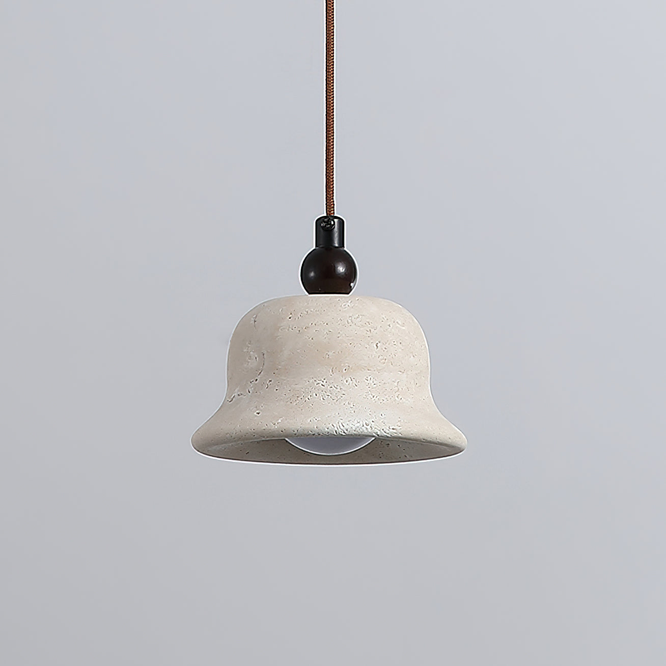 Fiorky Modern Travertine Pendant Light