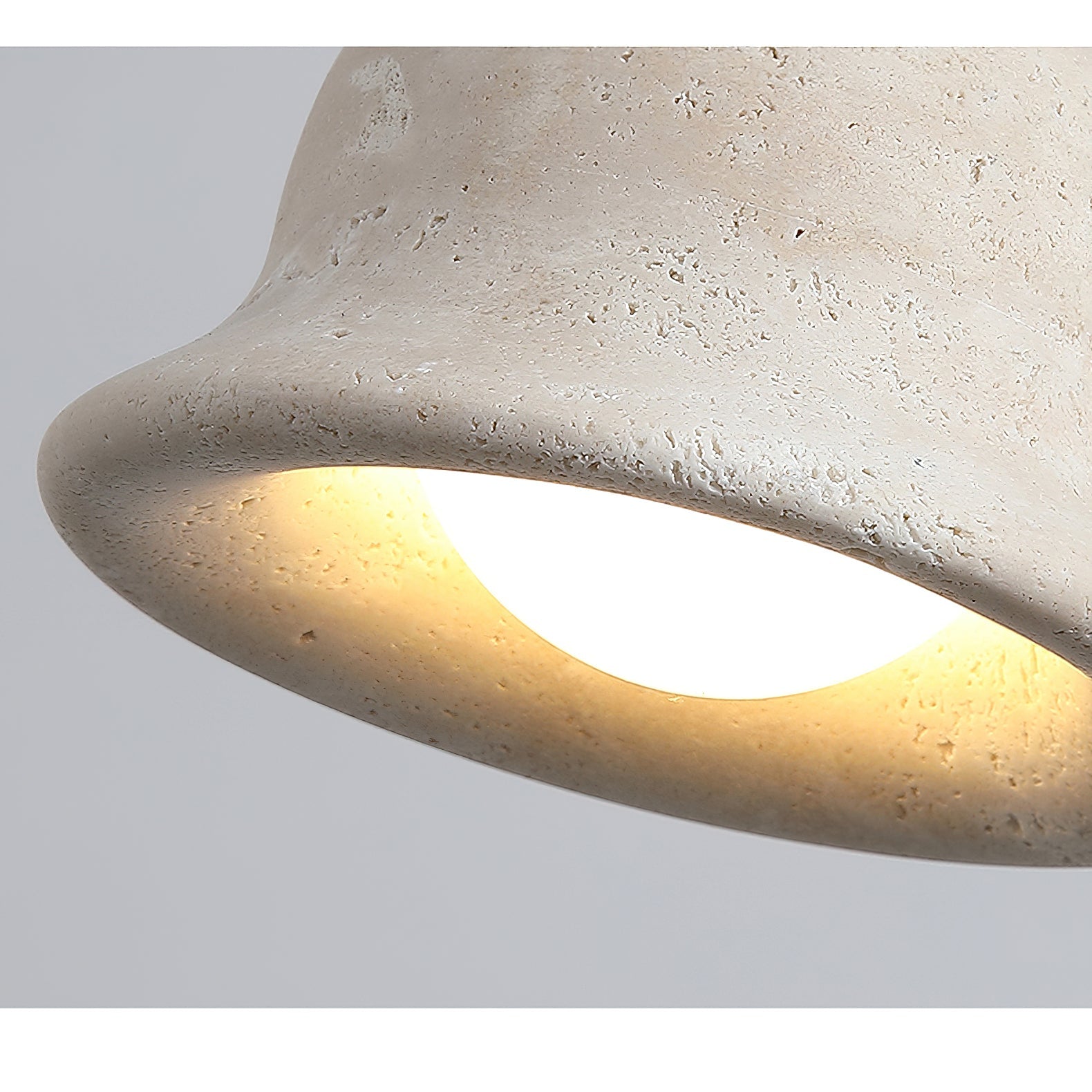 Fiorky Modern Travertine Pendant Light