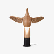 Joanne Contemporary Wood Table Lamp - Blowlighting
