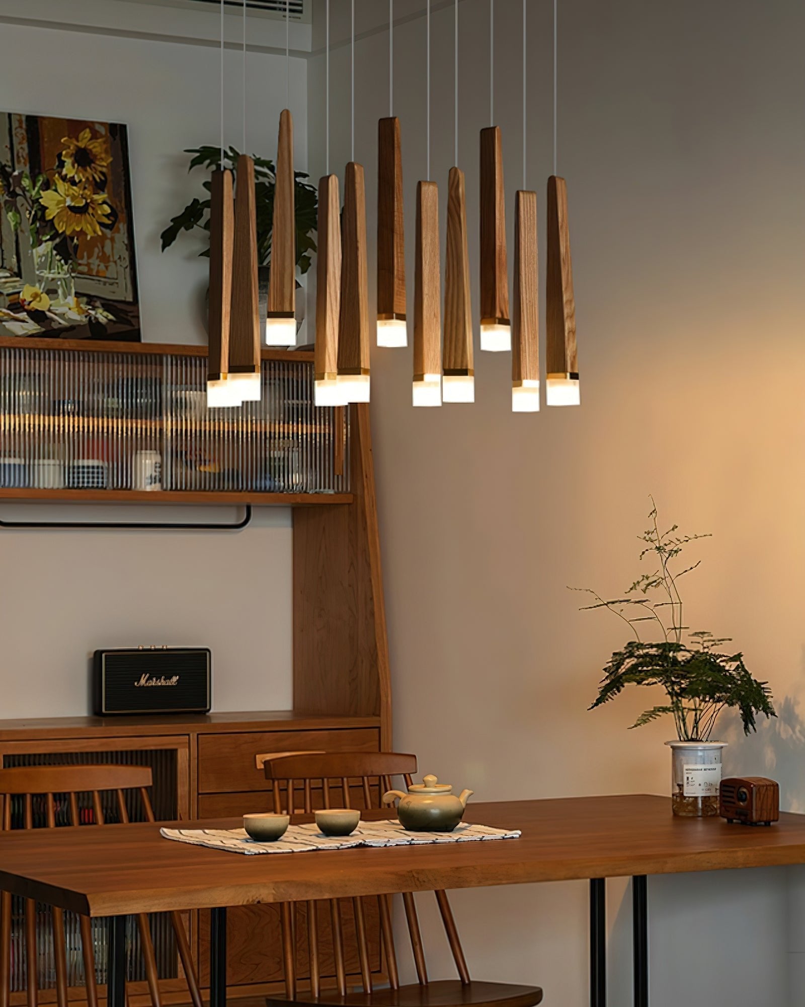 Armarila Firewood Stick Wood Chandelier - Blowlighting