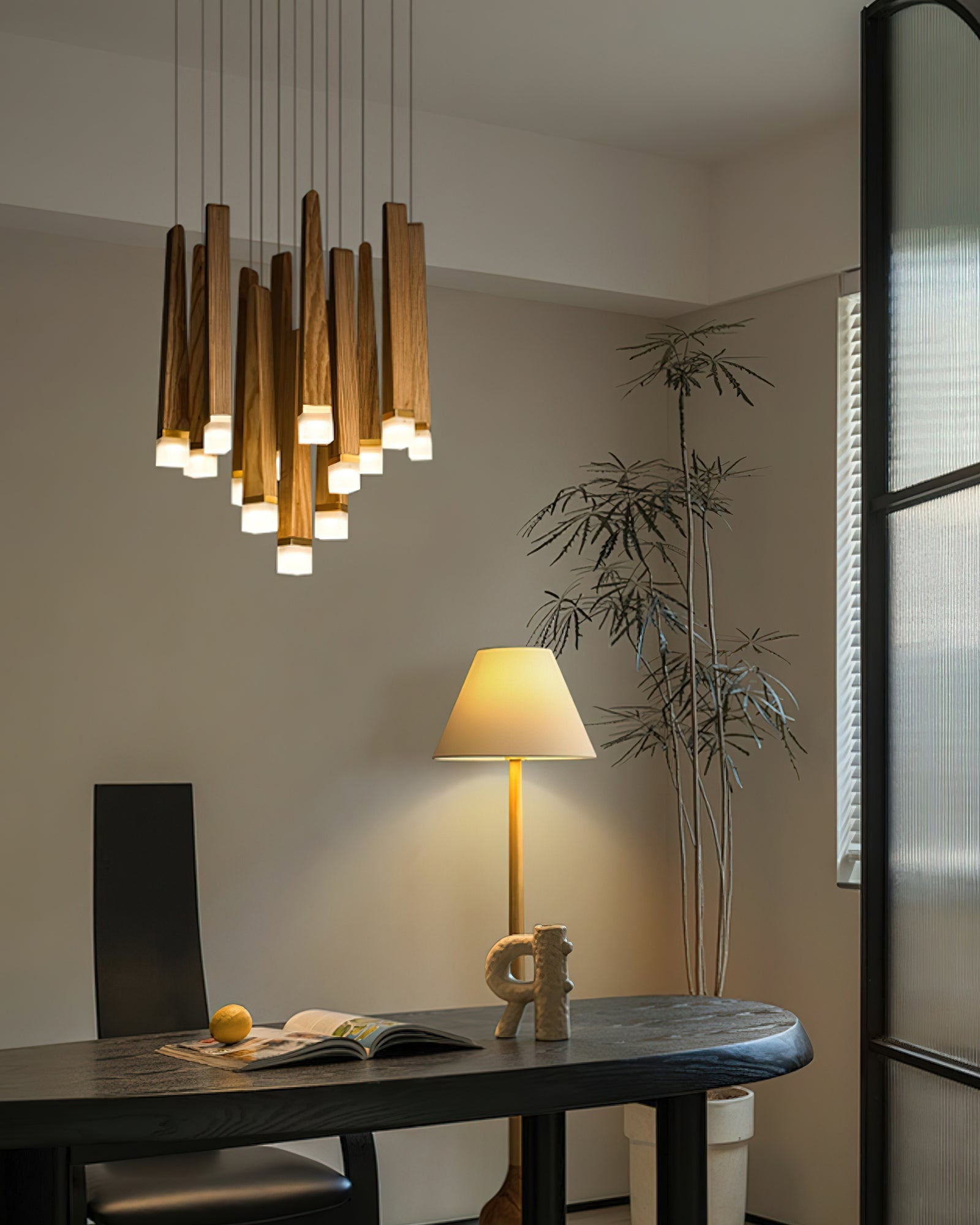 Armarila Firewood Stick Wood Chandelier - Blowlighting