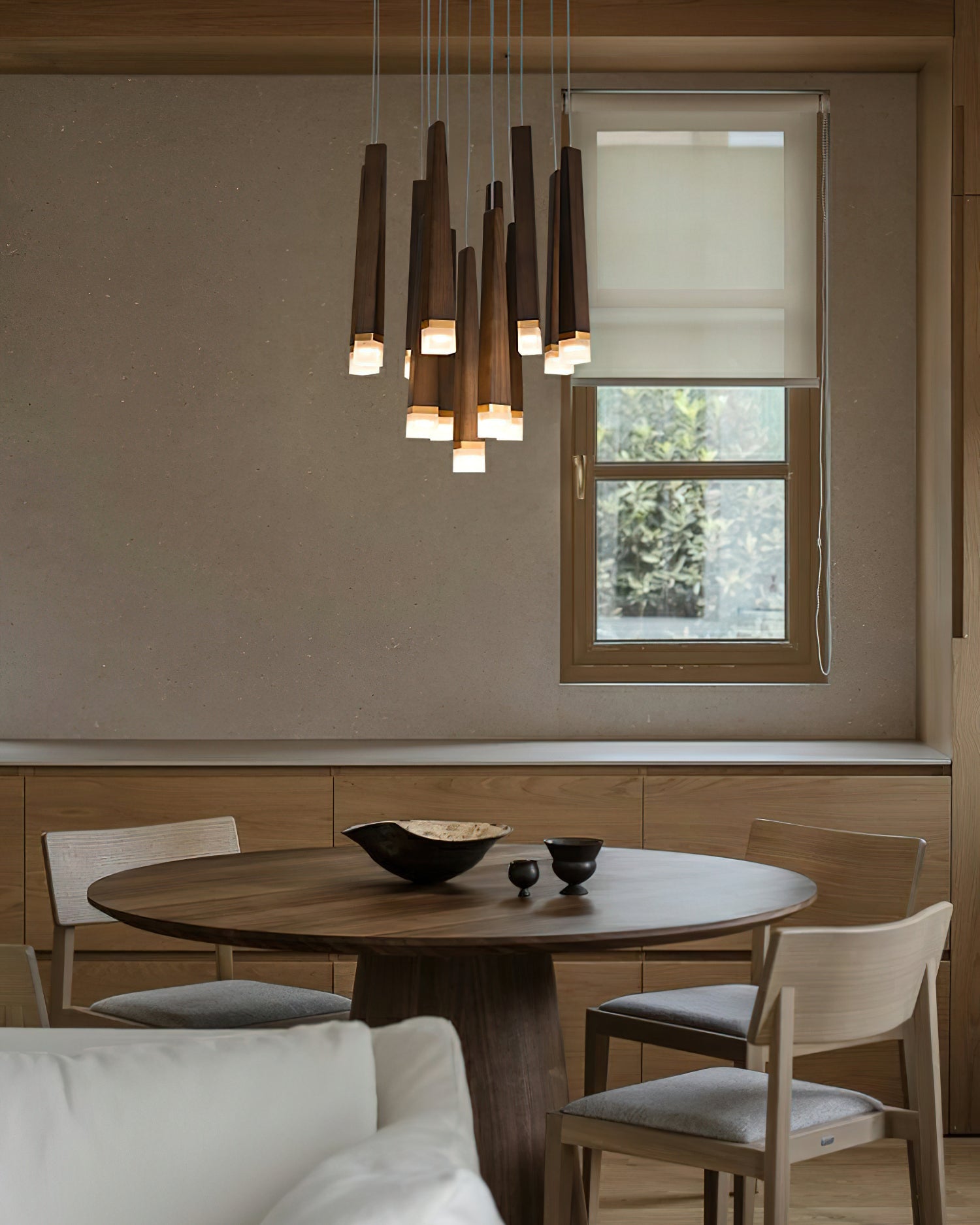 Armarila Firewood Stick Wood Chandelier - Blowlighting