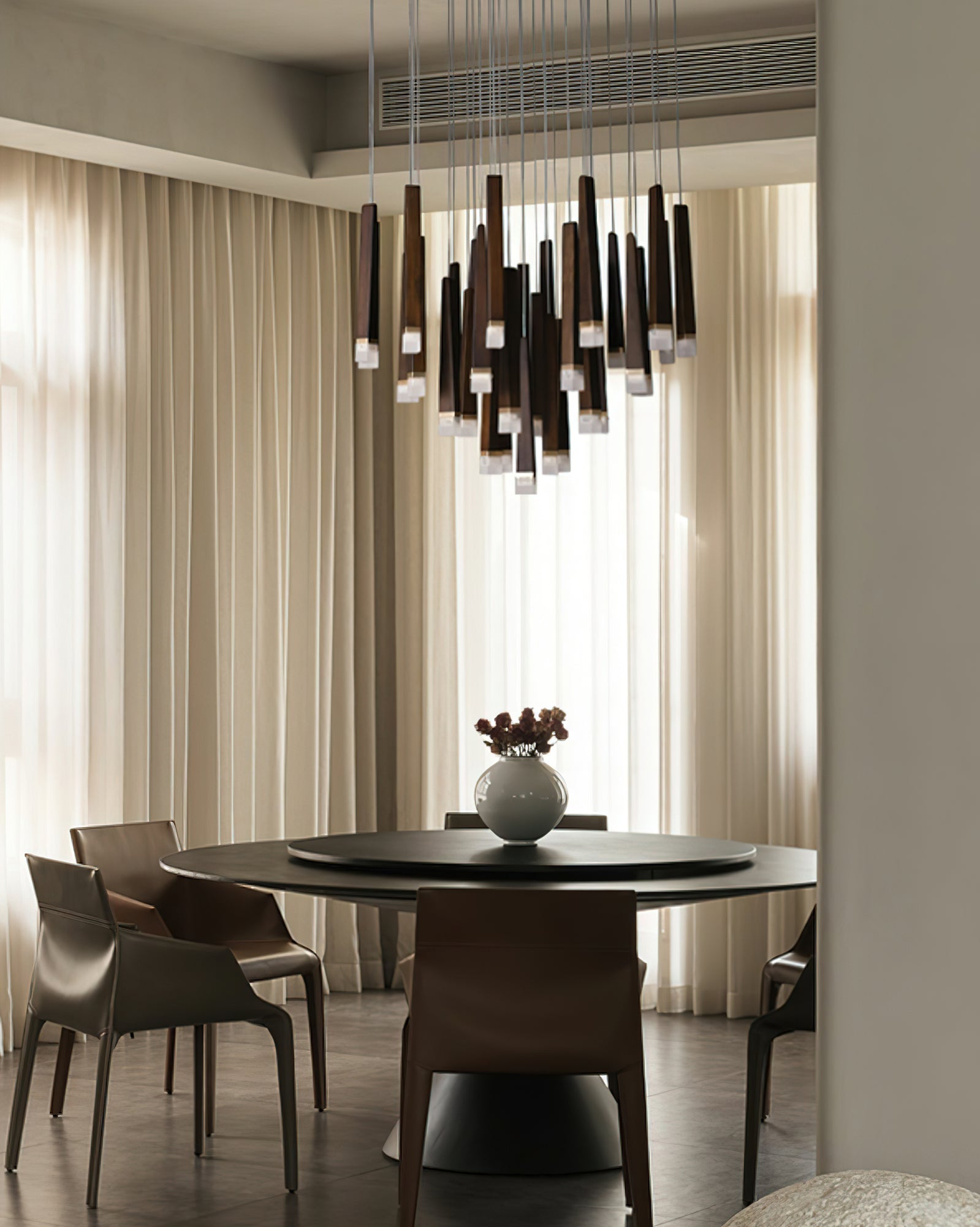 Armarila Firewood Stick Wood Chandelier - Blowlighting