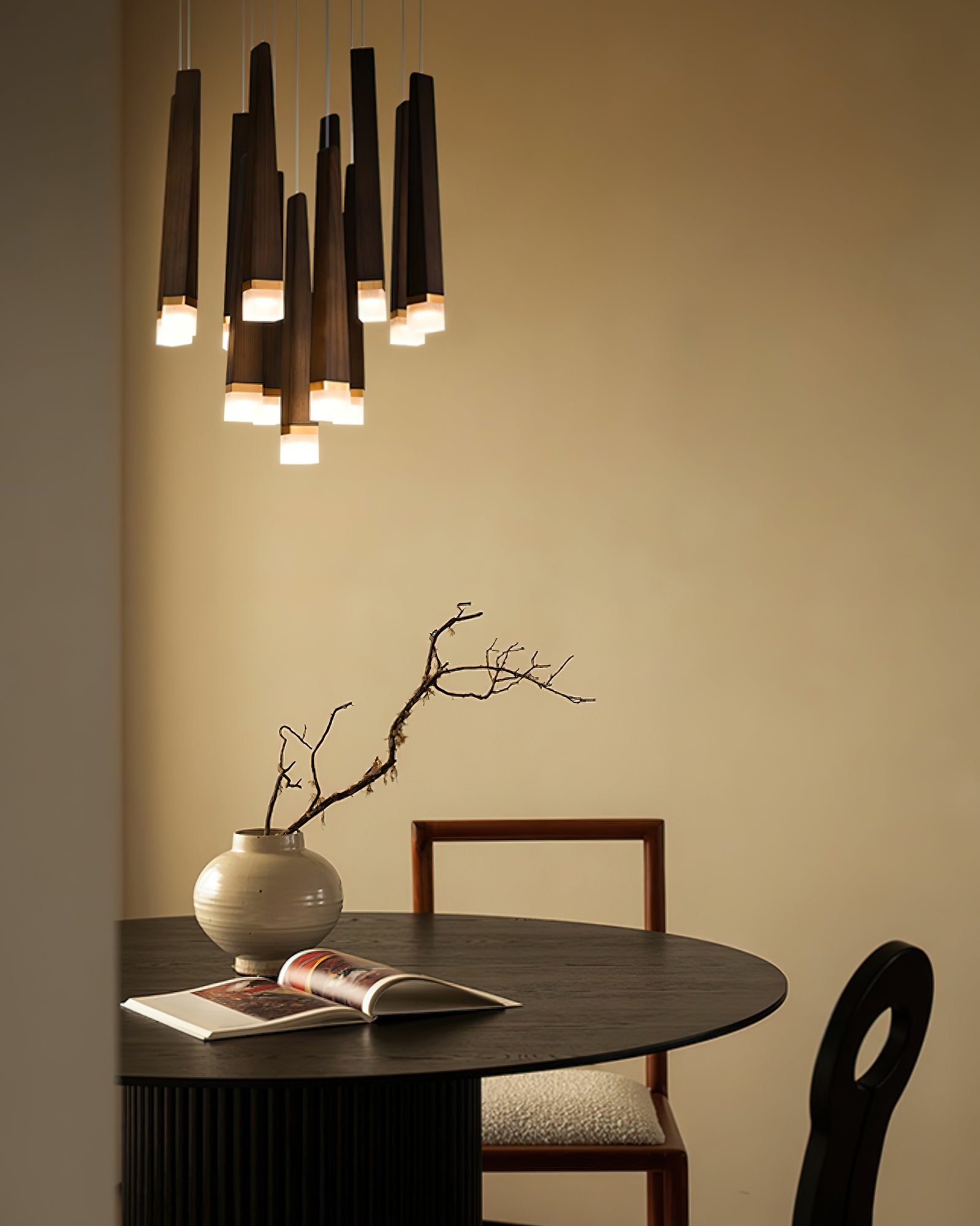 Armarila Firewood Stick Wood Chandelier - Blowlighting
