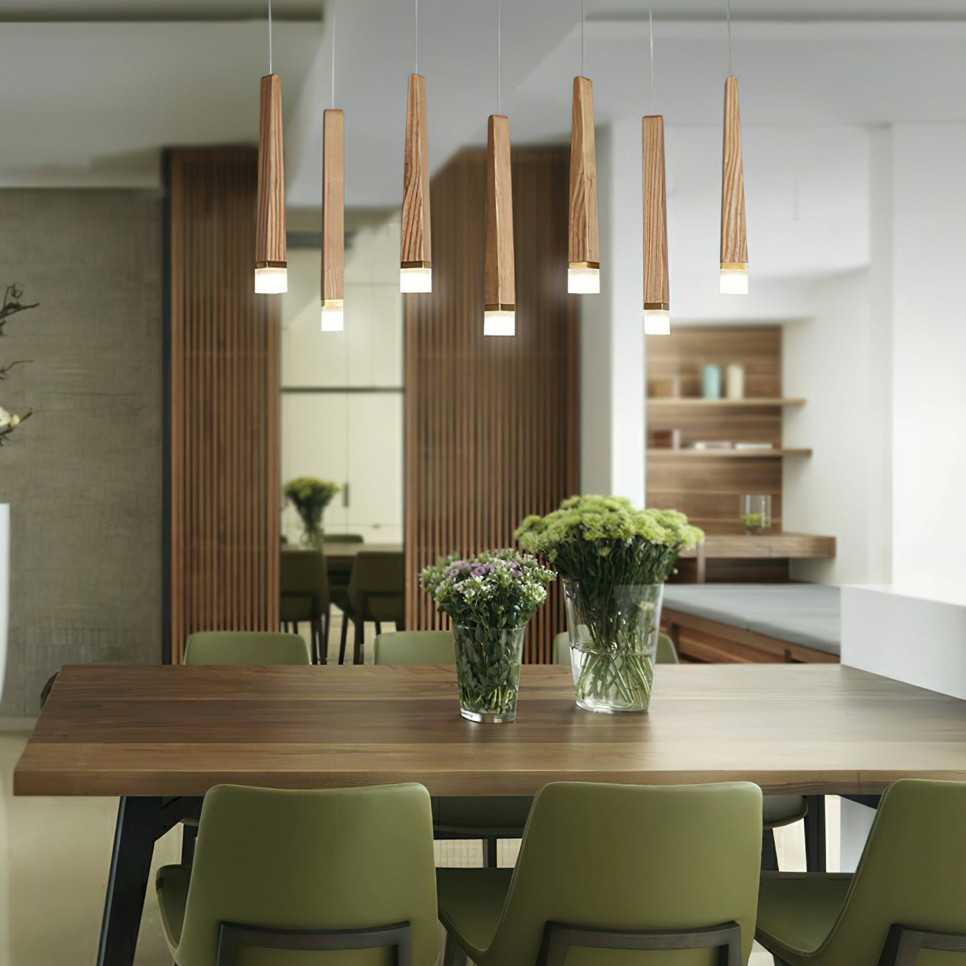 Armarila Firewood Stick Wood Chandelier - Blowlighting