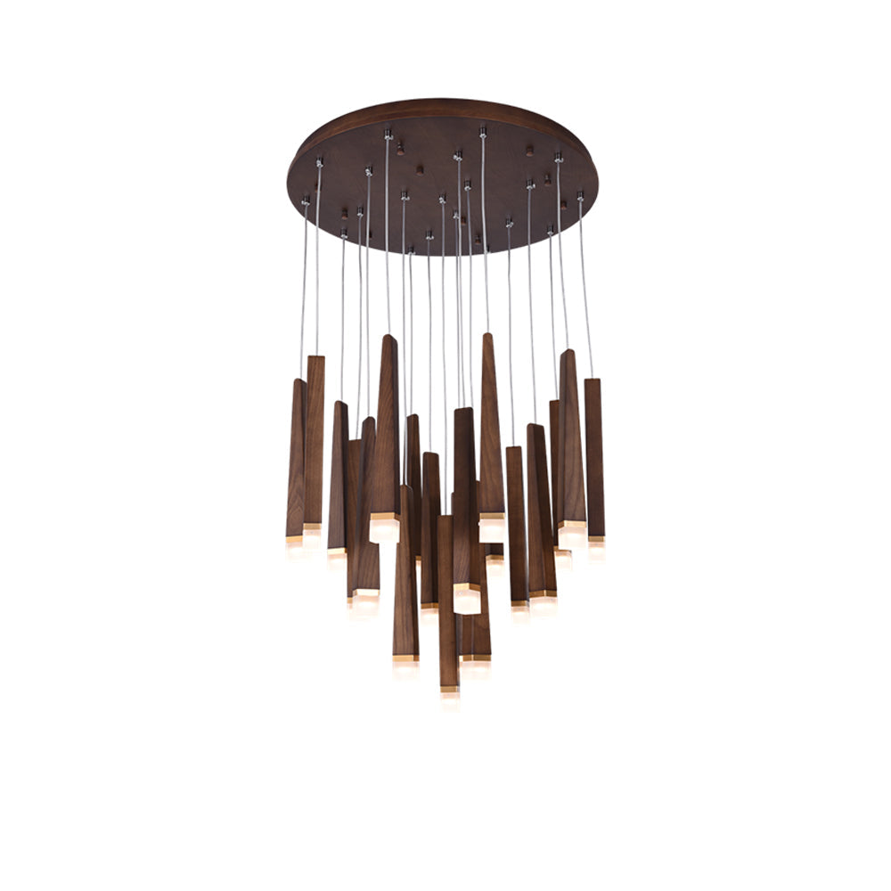 Armarila Firewood Stick Wood Chandelier - Blowlighting