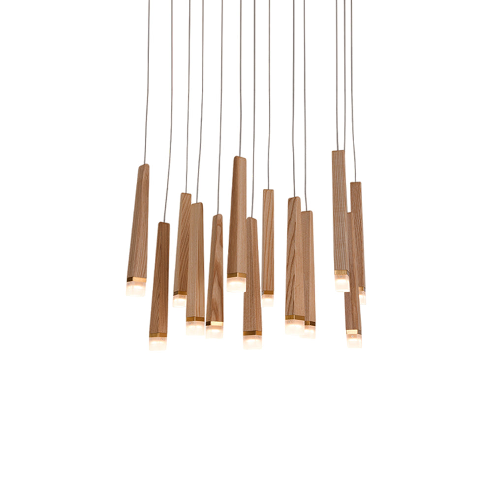 Armarila Firewood Stick Wood Chandelier - Blowlighting