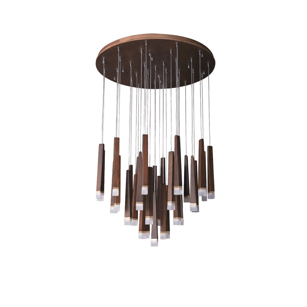 Armarila Firewood Stick Wood Chandelier - Blowlighting
