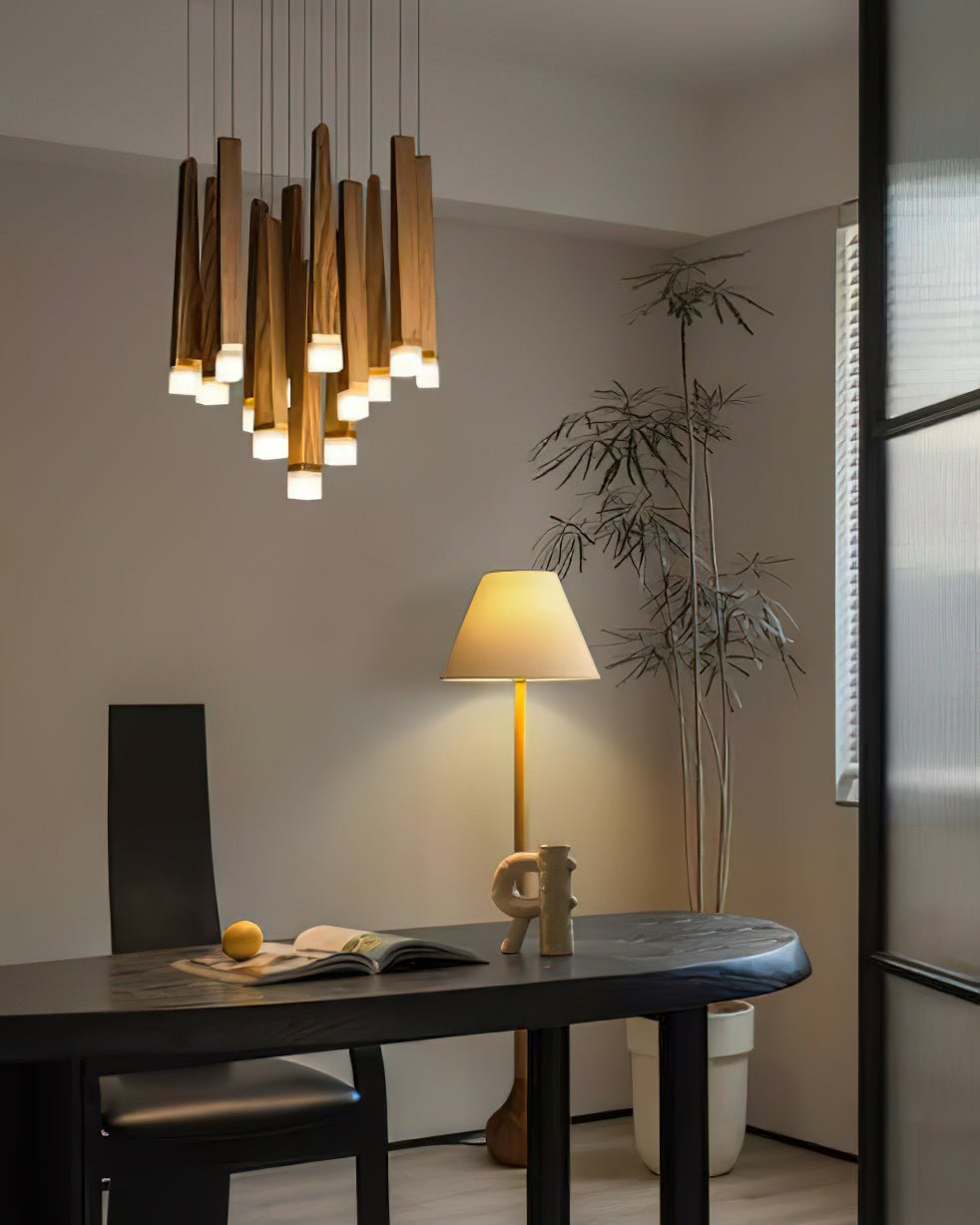 Armarila Firewood Stick Wood Chandelier - Blowlighting