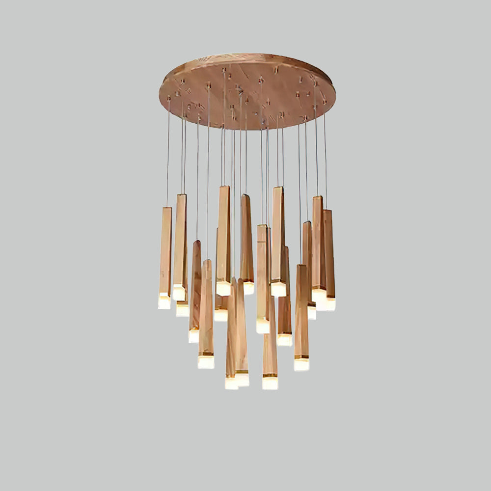 Armarila Firewood Stick Wood Chandelier - Blowlighting