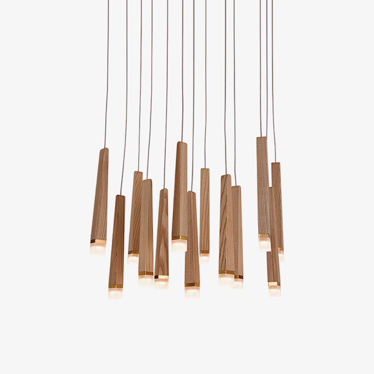 Armarila Firewood Stick Wood Chandelier - Blowlighting