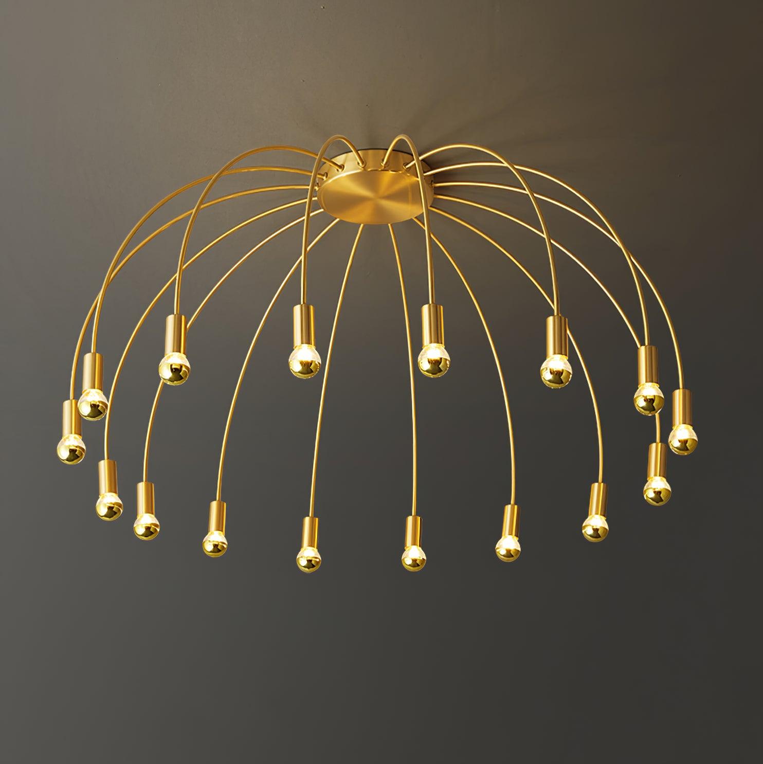 Sage Luxury Glass Ceiling Lamp - Blowlighting