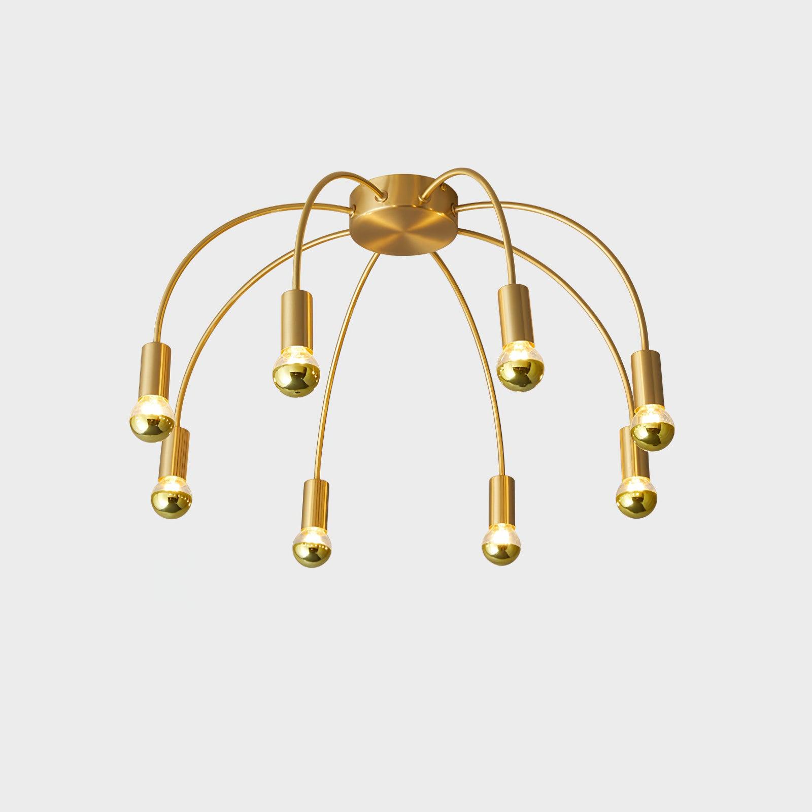 Sage Luxury Glass Ceiling Lamp - Blowlighting