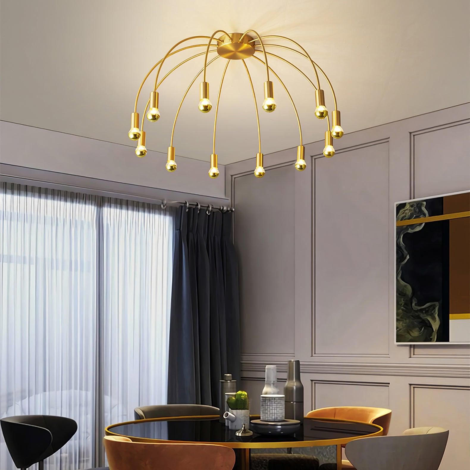 Sage Luxury Glass Ceiling Lamp - Blowlighting