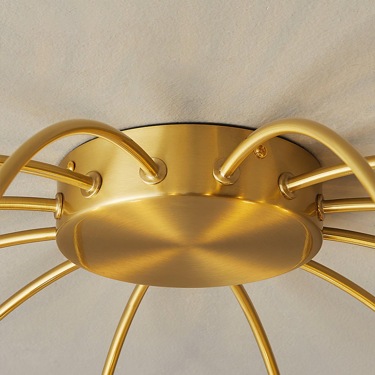 Sage Luxury Glass Ceiling Lamp - Blowlighting
