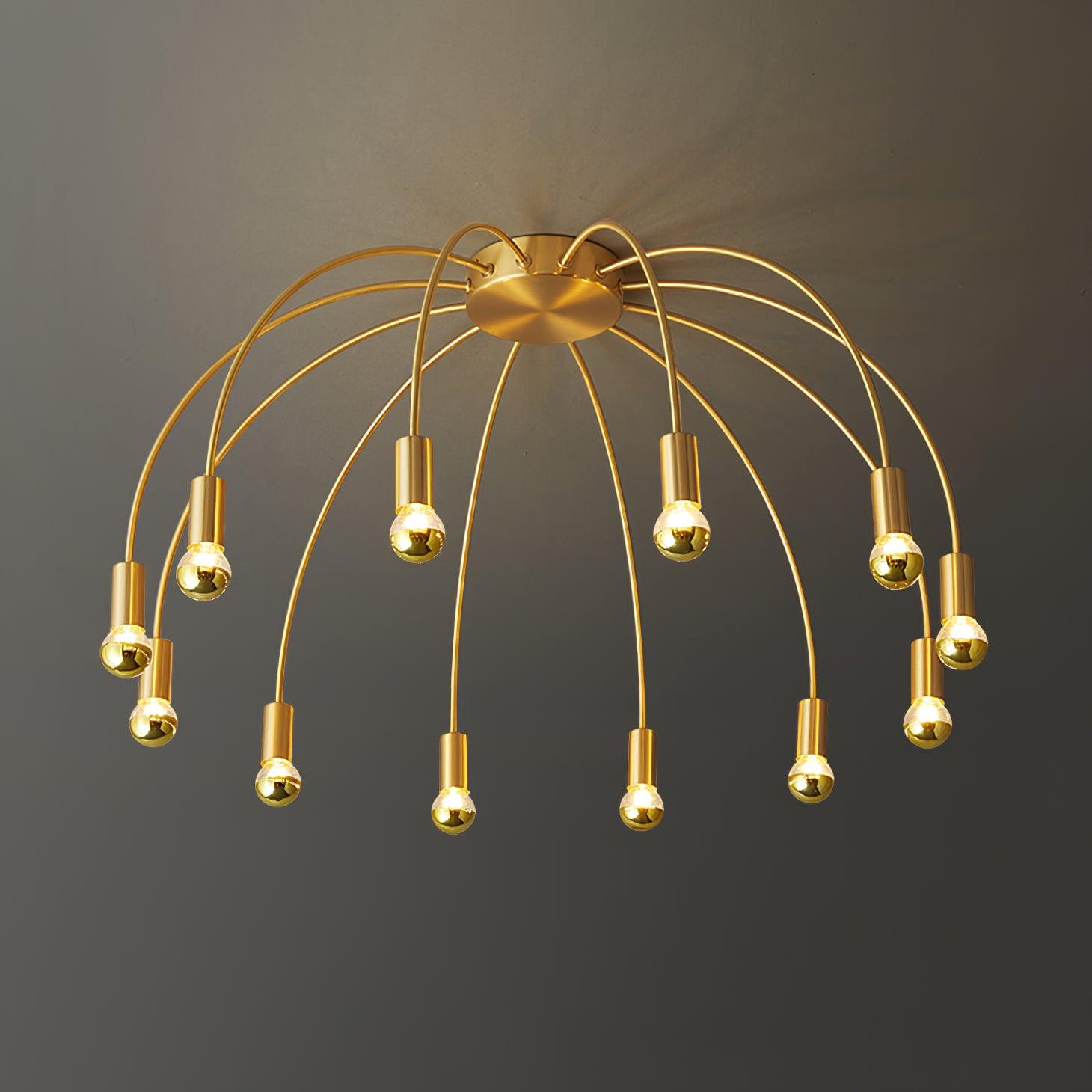 Sage Luxury Glass Ceiling Lamp - Blowlighting
