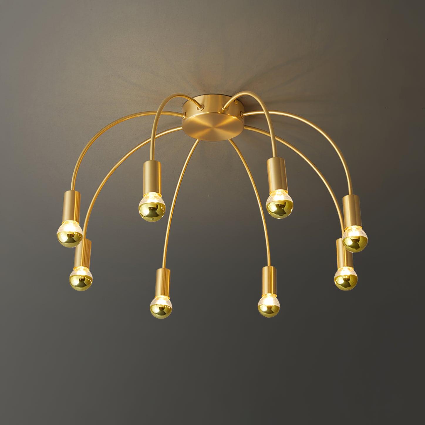 Sage Luxury Glass Ceiling Lamp - Blowlighting