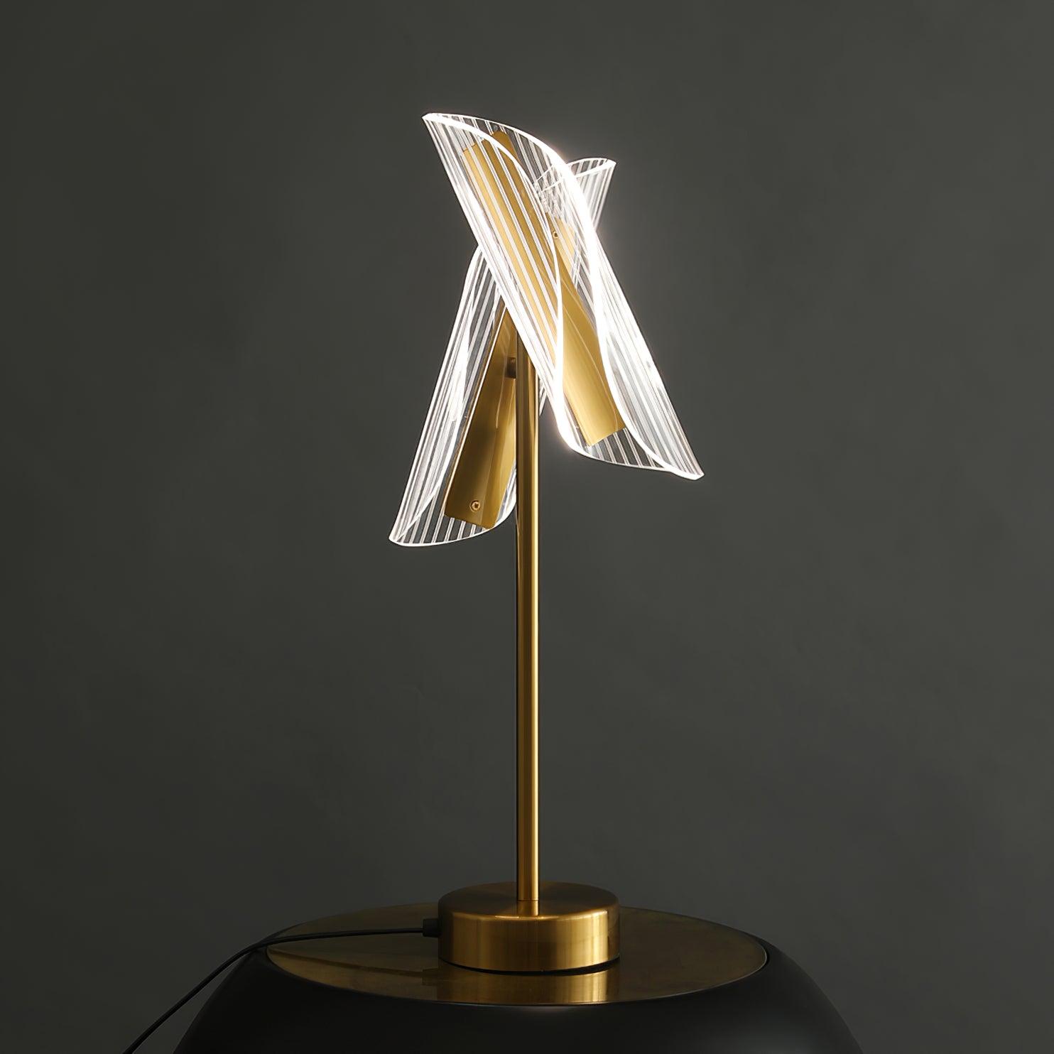 Remi Modern Metal Table Lamp - Blowlighting