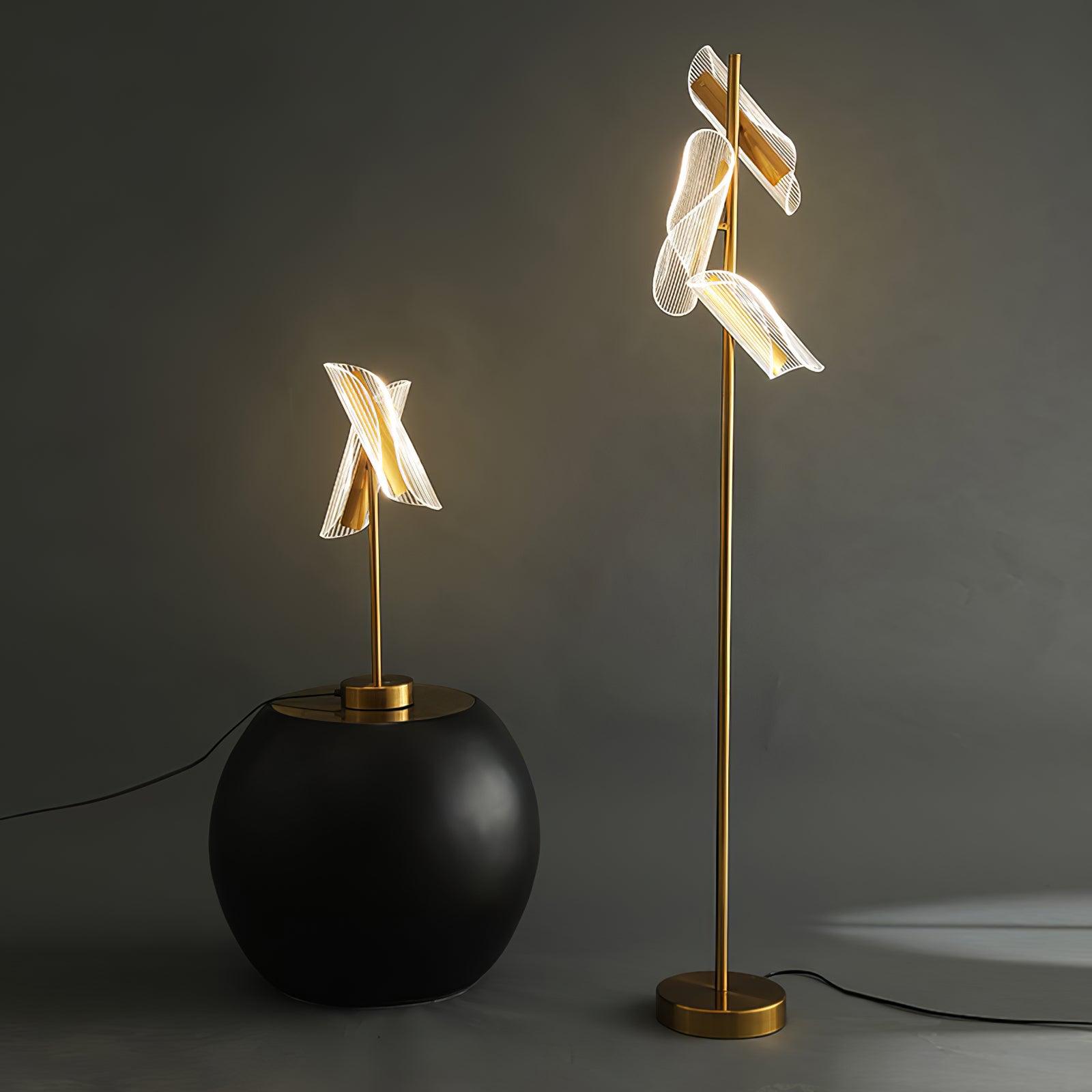 Remi Modern Metal Table Lamp - Blowlighting