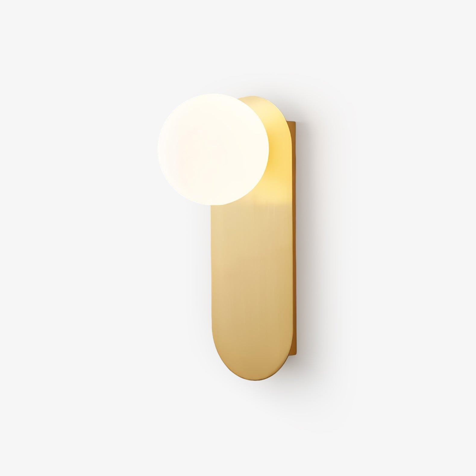 Flat Base Globe Sconce - Blowlighting