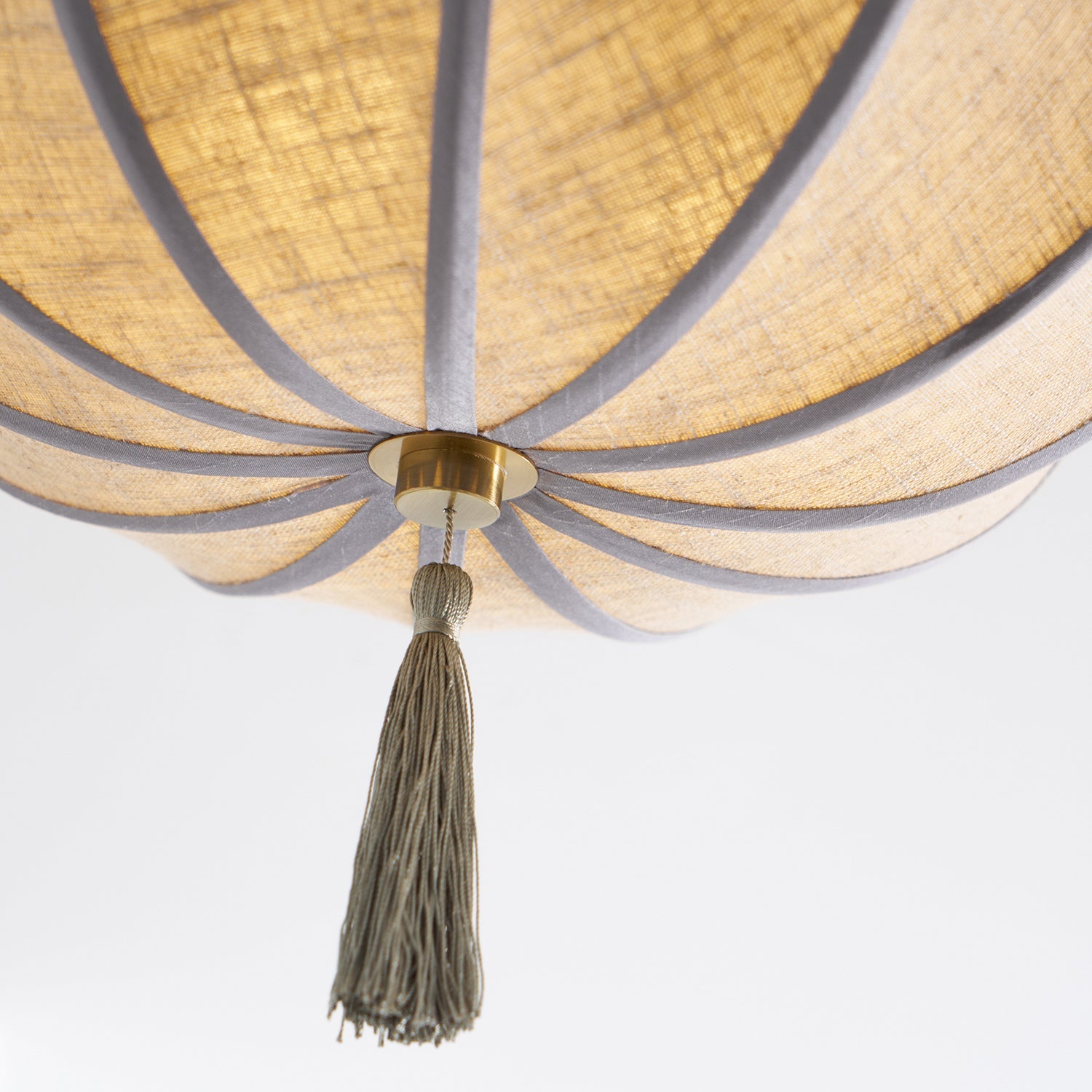 Fleur Oriental Fabric Ceiling Light