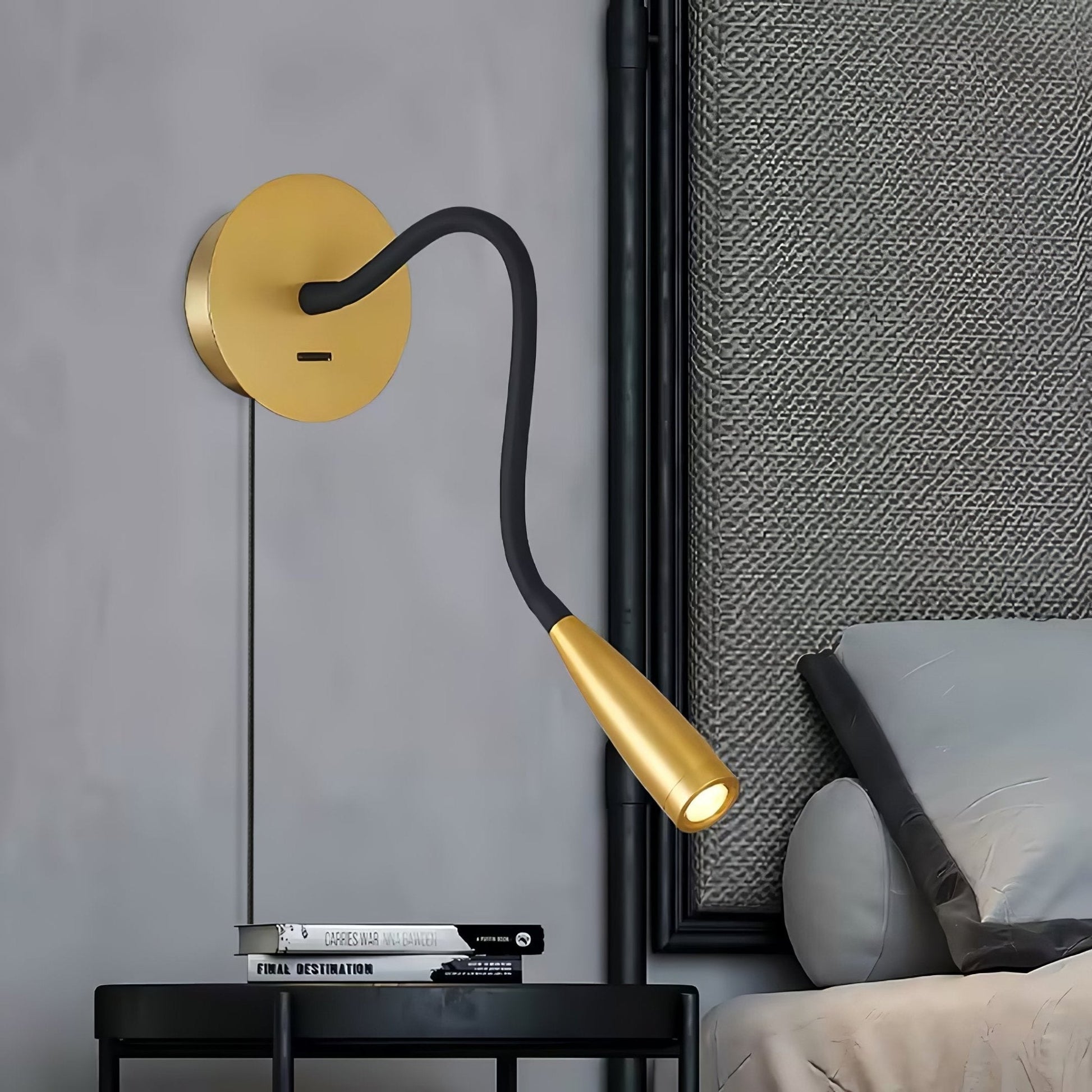 Flexi Hose Plug-in Wall Light - Blowlighting