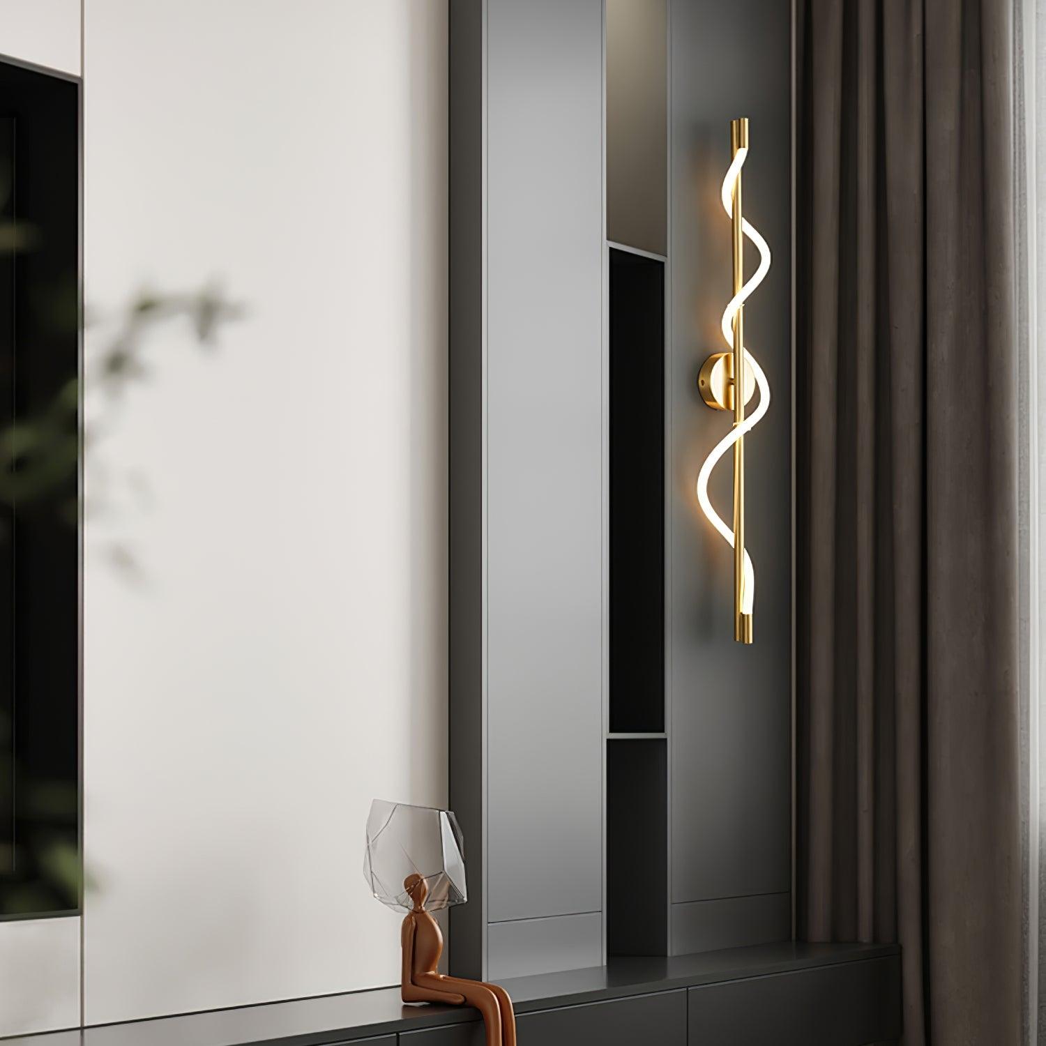 Flexible Linear Curve Wall Lamp - Blowlighting