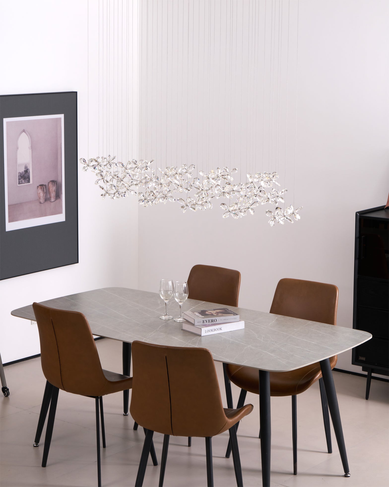 Floating Butterfly Chandelier - Blowlighting