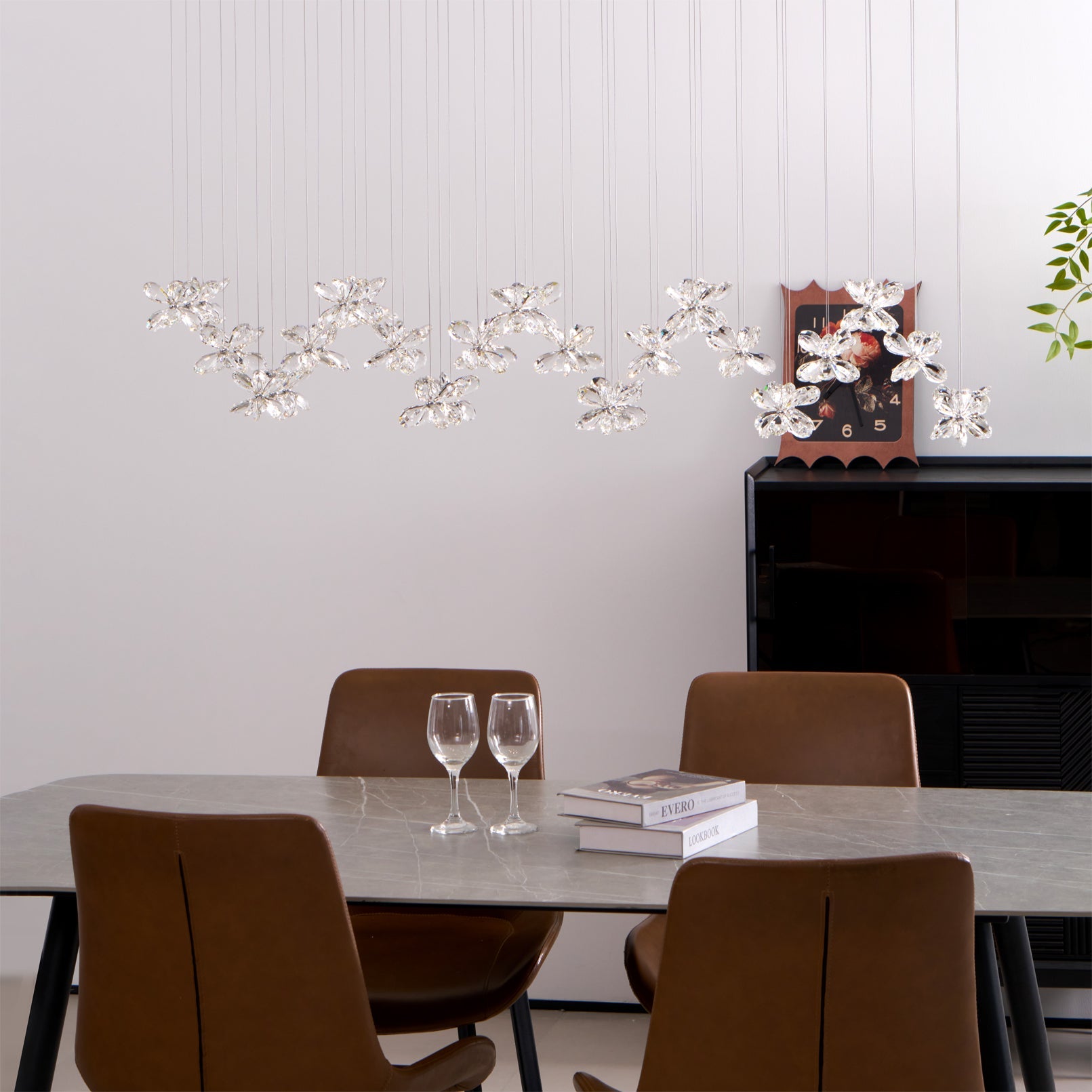 Floating Butterfly Chandelier - Blowlighting