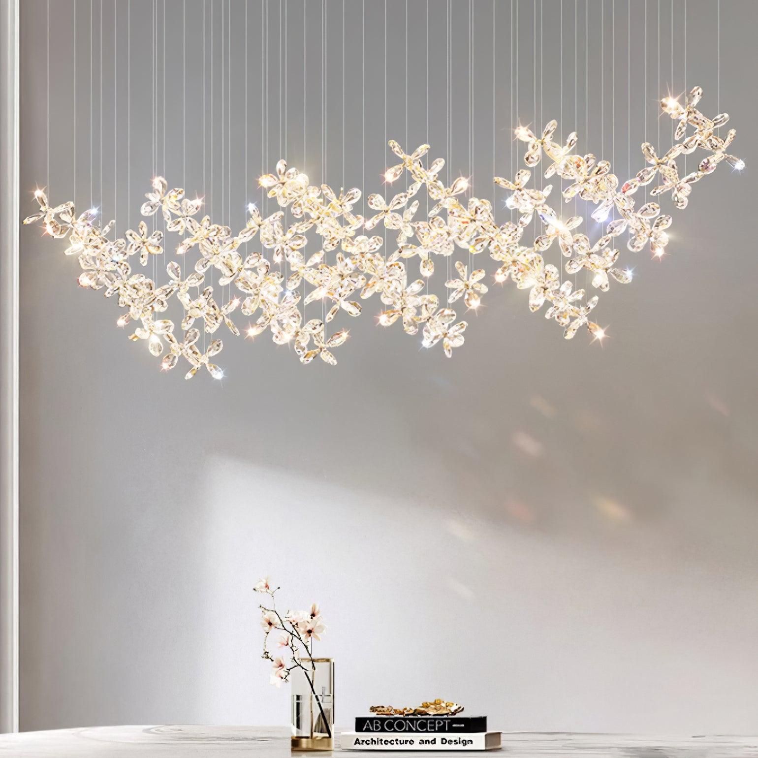Floating Butterfly Chandelier - Blowlighting