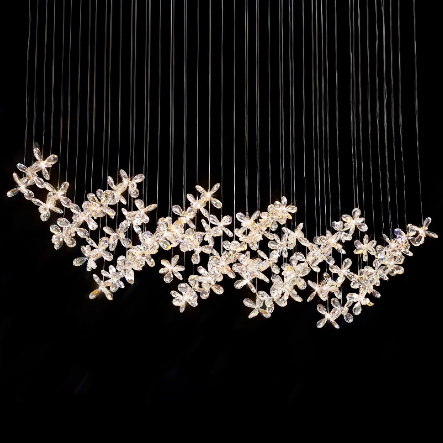 Floating Butterfly Chandelier - Blowlighting