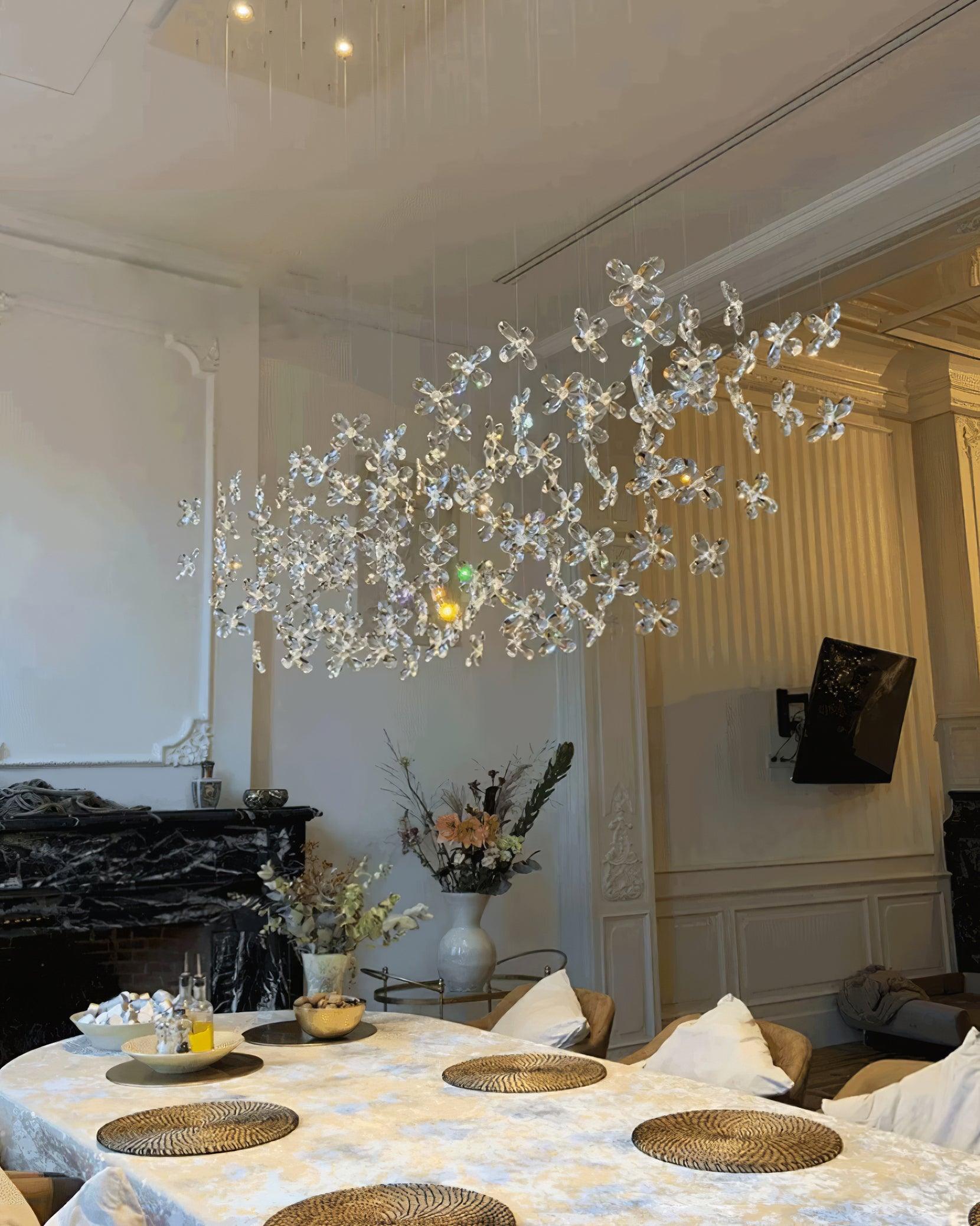 Floating Butterfly Chandelier - Blowlighting