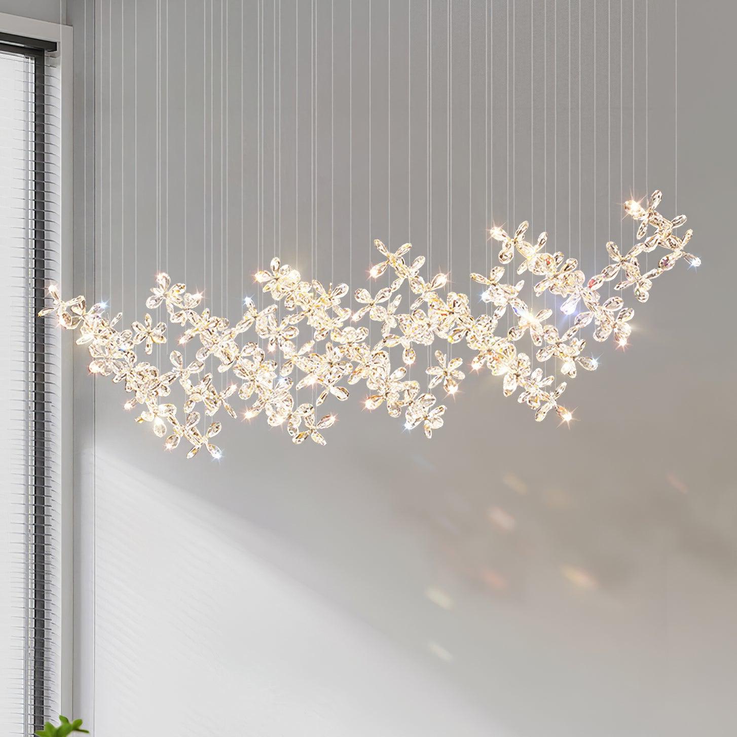 Floating Butterfly Chandelier - Blowlighting
