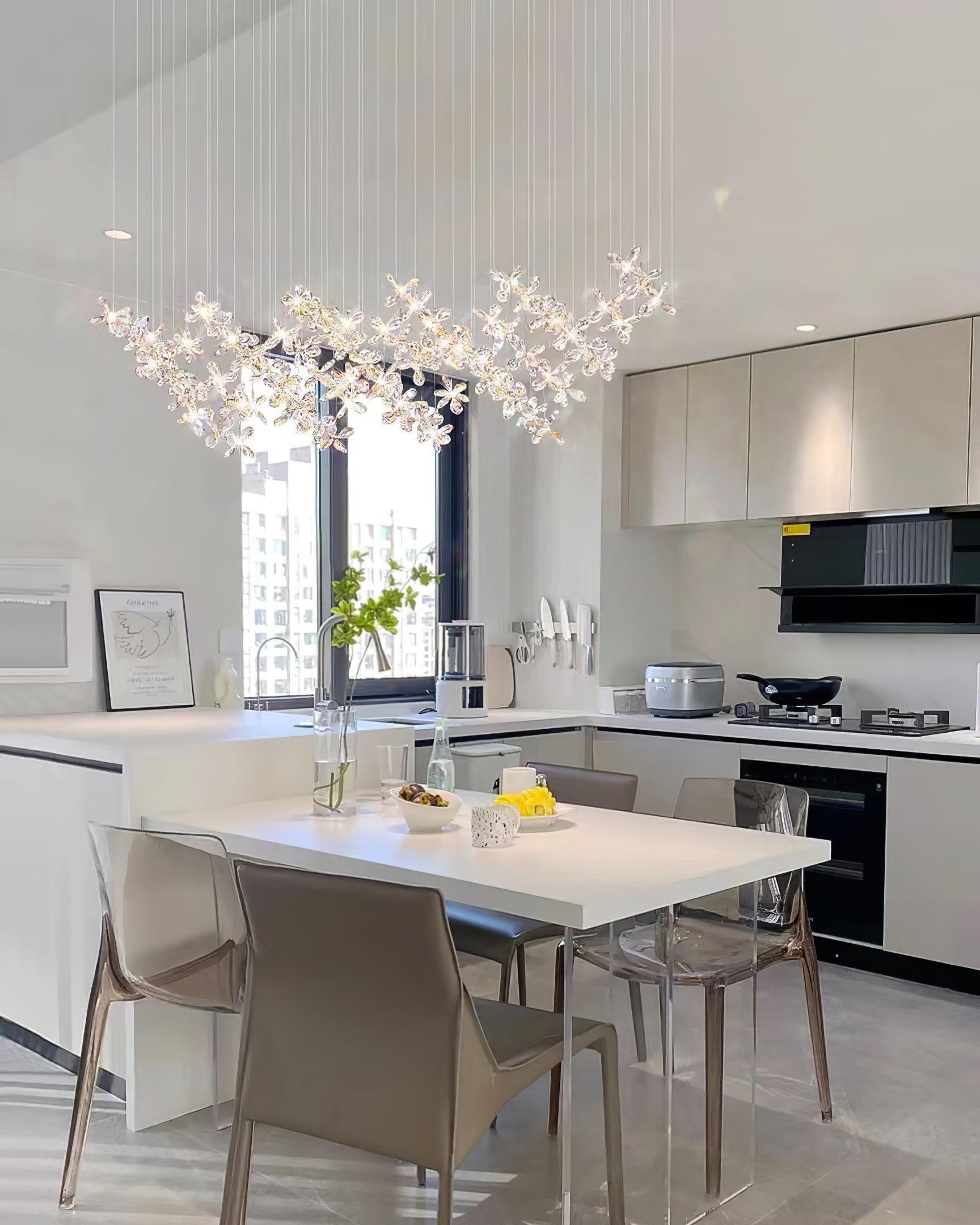 Floating Butterfly Chandelier - Blowlighting