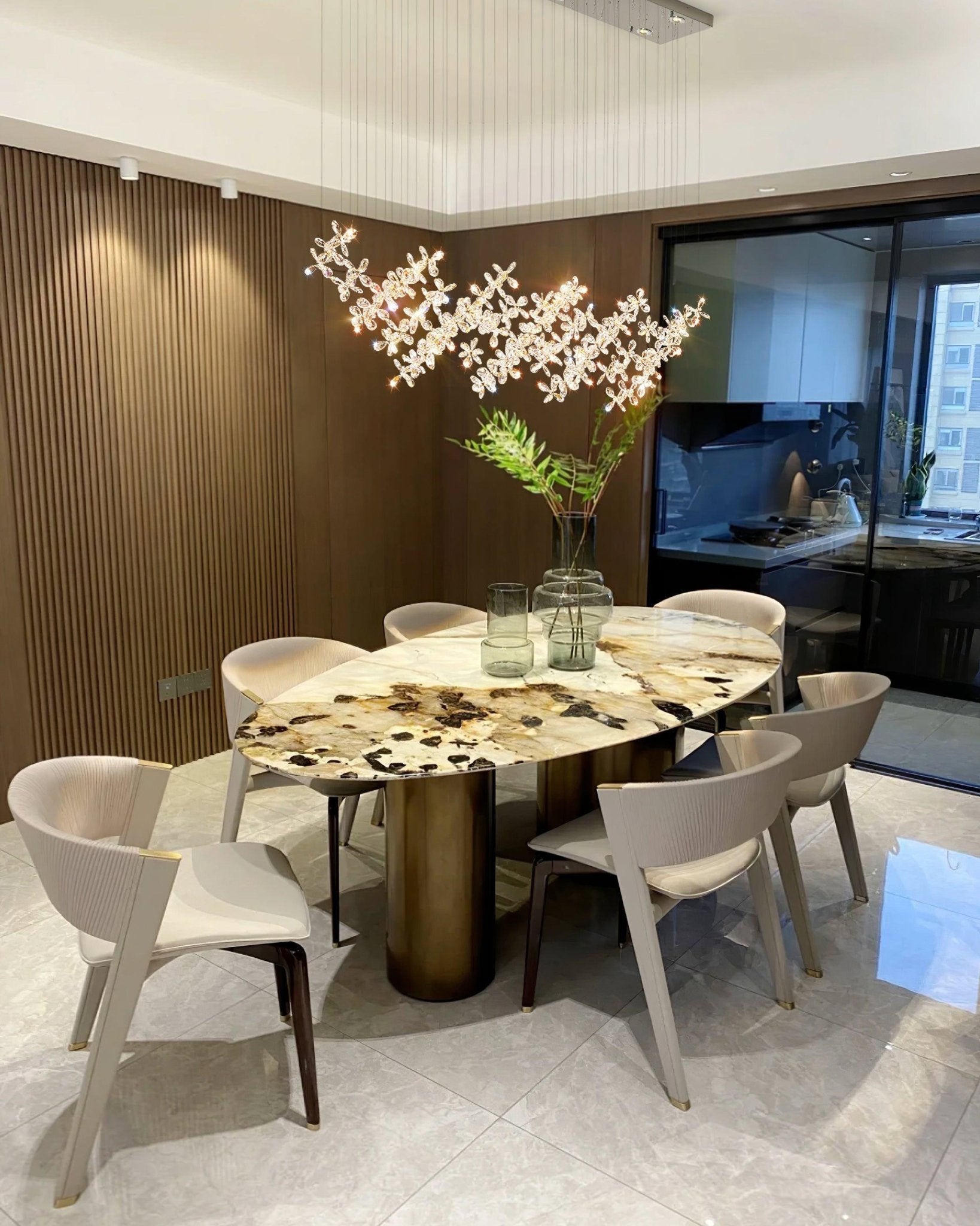 Floating Butterfly Chandelier - Blowlighting