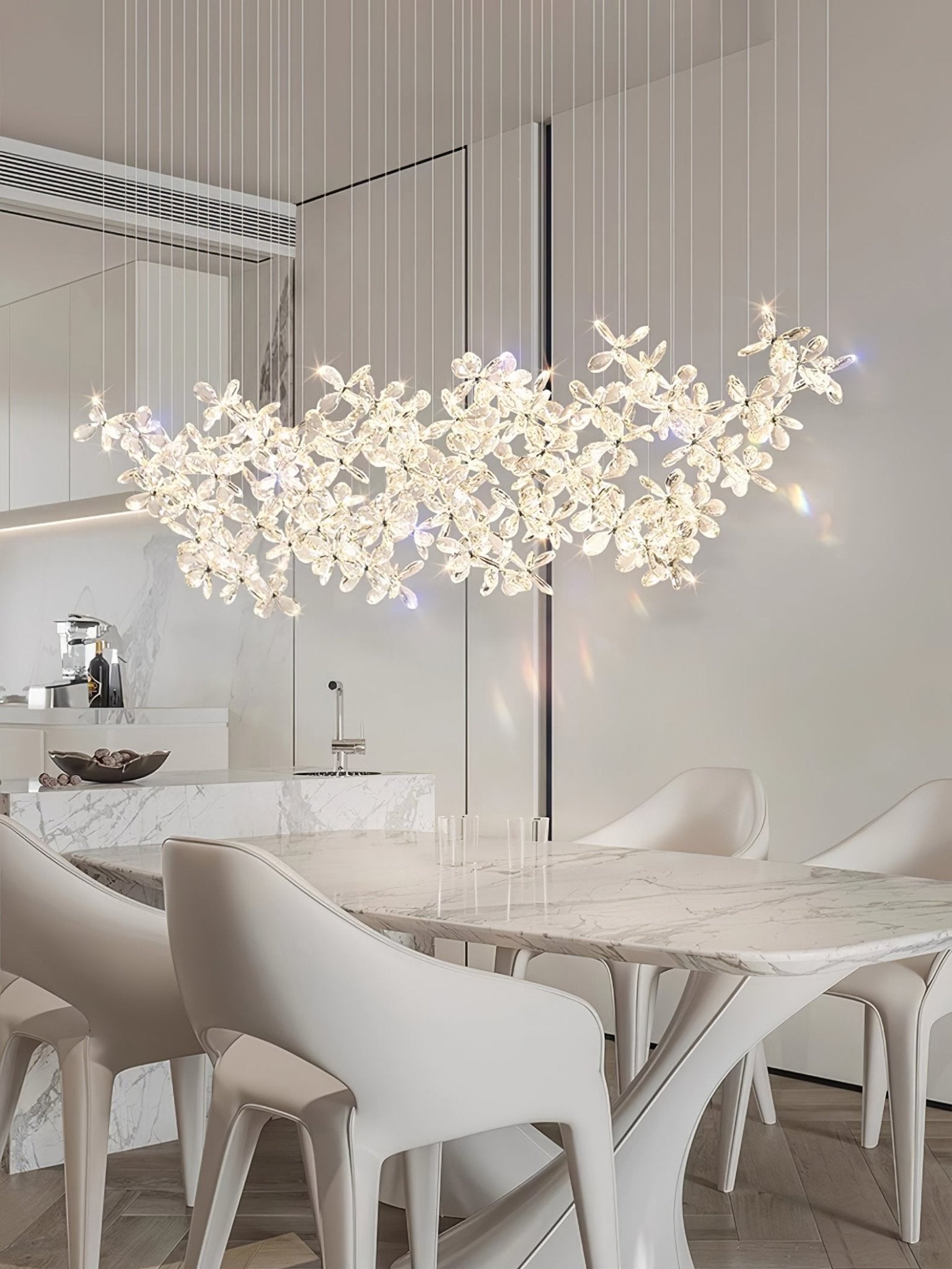 Floating Butterfly Chandelier - Blowlighting