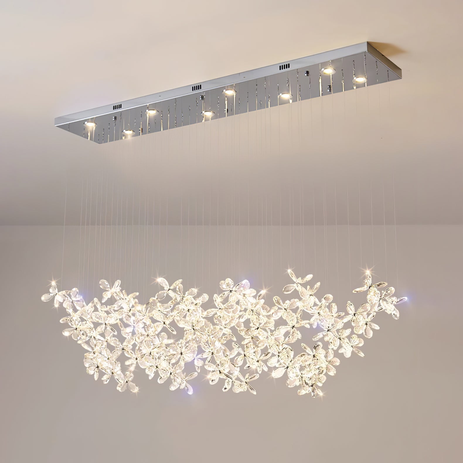Floating Butterfly Chandelier - Blowlighting