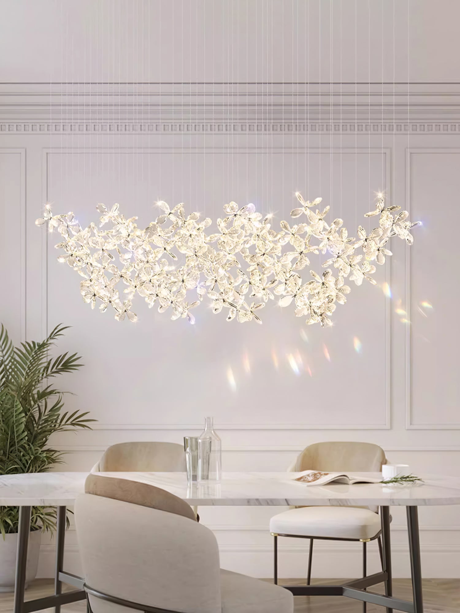 Floating Butterfly Chandelier - Blowlighting